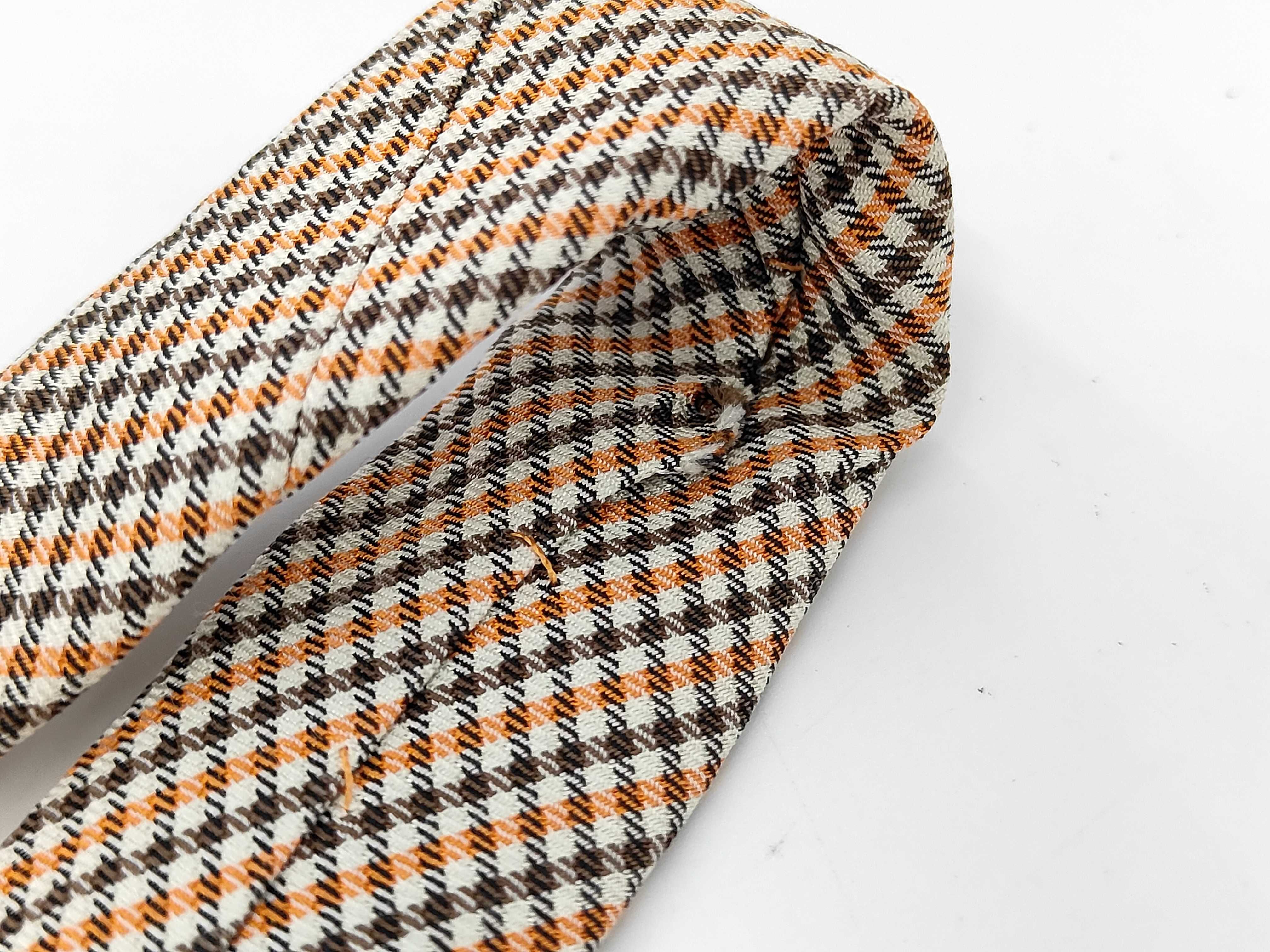 A Pair of Hermes Paris Silk Geometric Pattern Ties