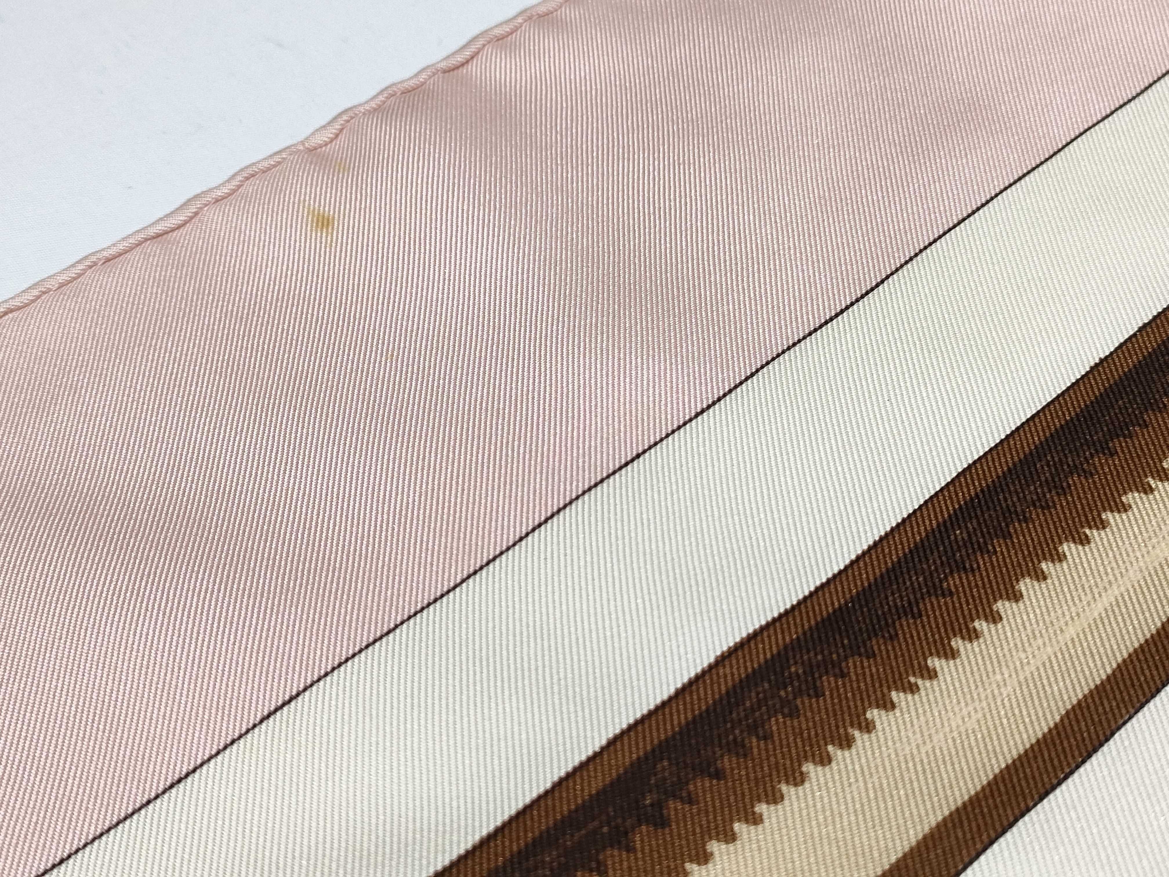 Hermes Equipages Silk Twill Scarf