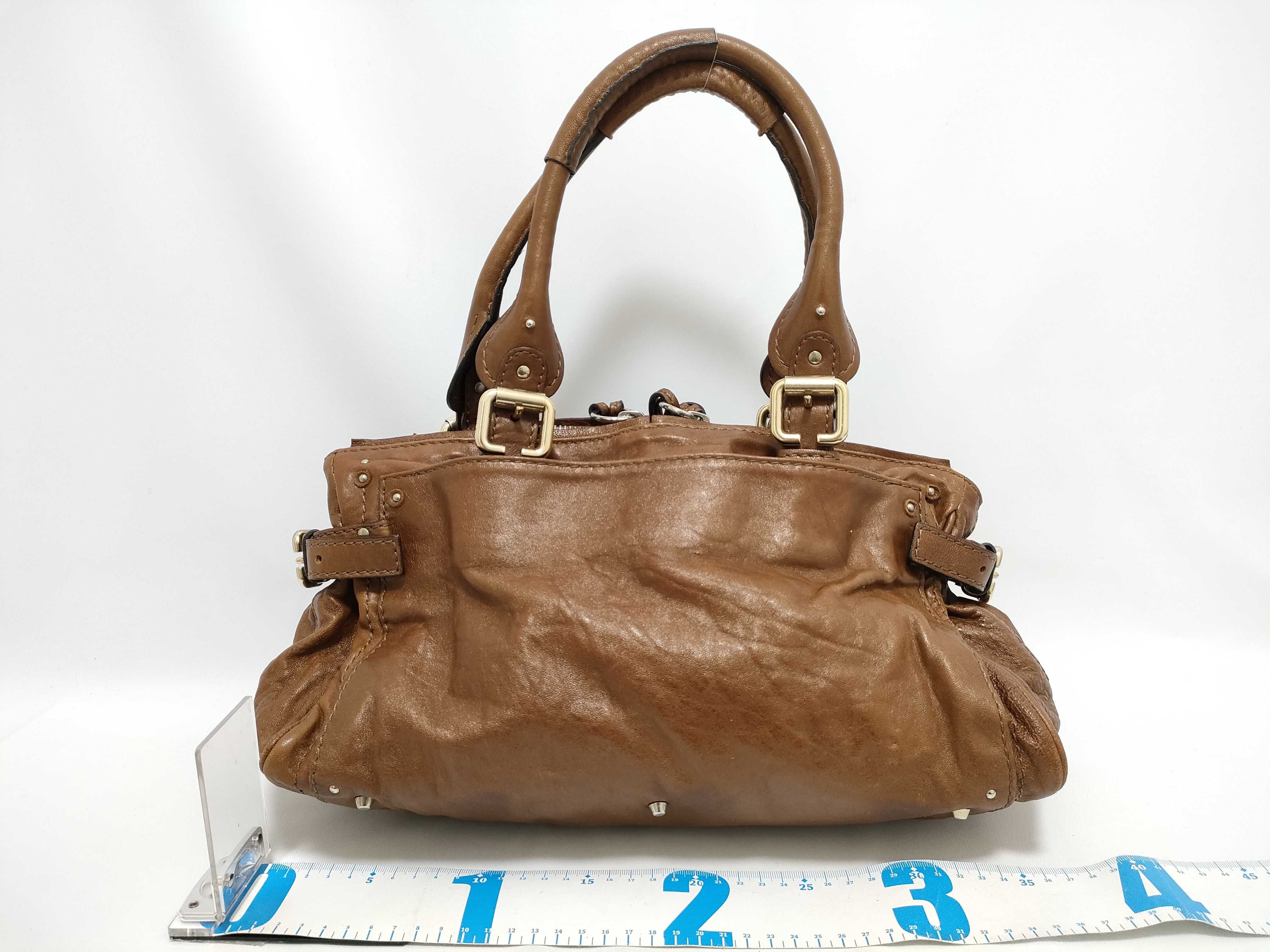 Chloe Brown Leather Paddington Handbag