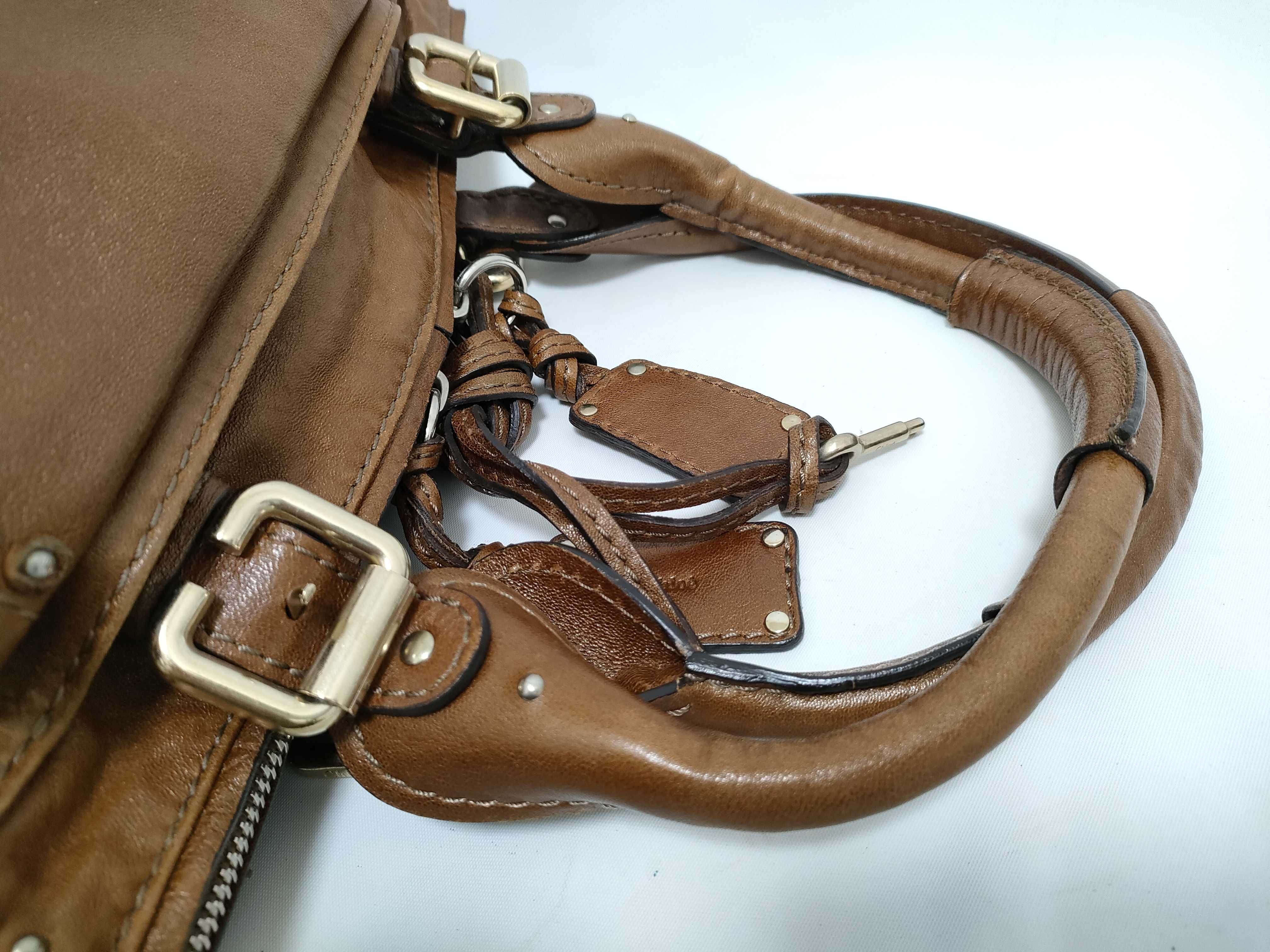 Chloe Brown Leather Paddington Handbag