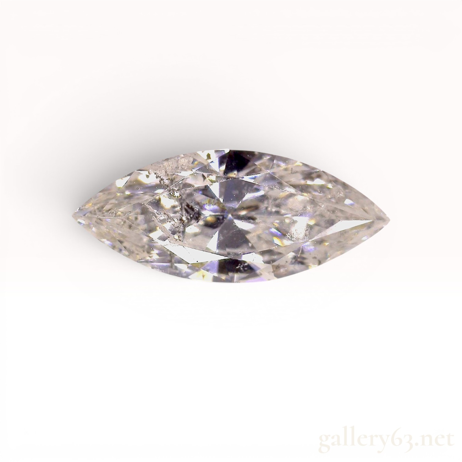 0.55 Carat E-SI2 Marquise Cut Natural Diamond with IGL Report