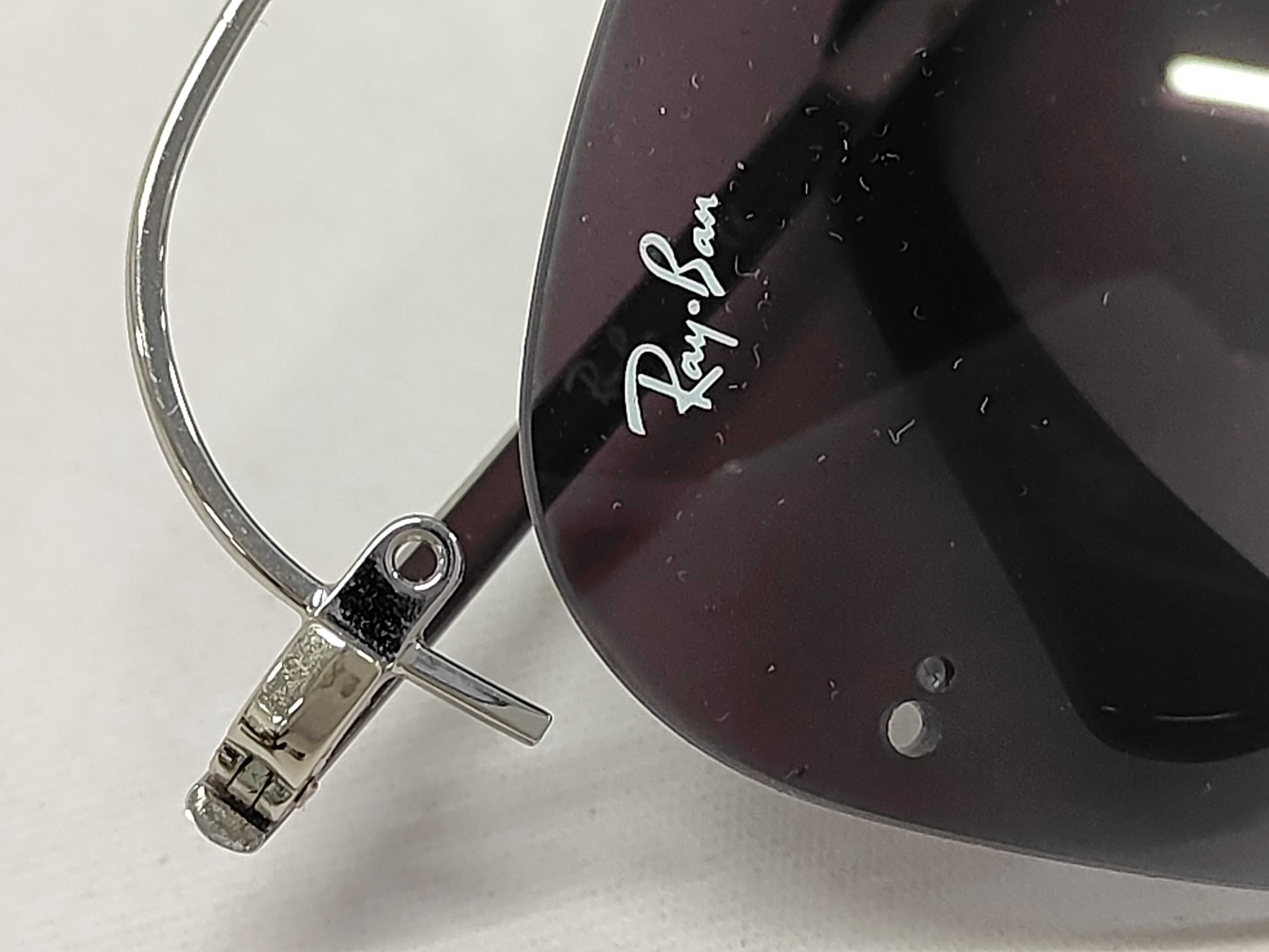 A Trio of Ray-Ban Sunglasses including Clubmaster and Highstreet Shield Models
