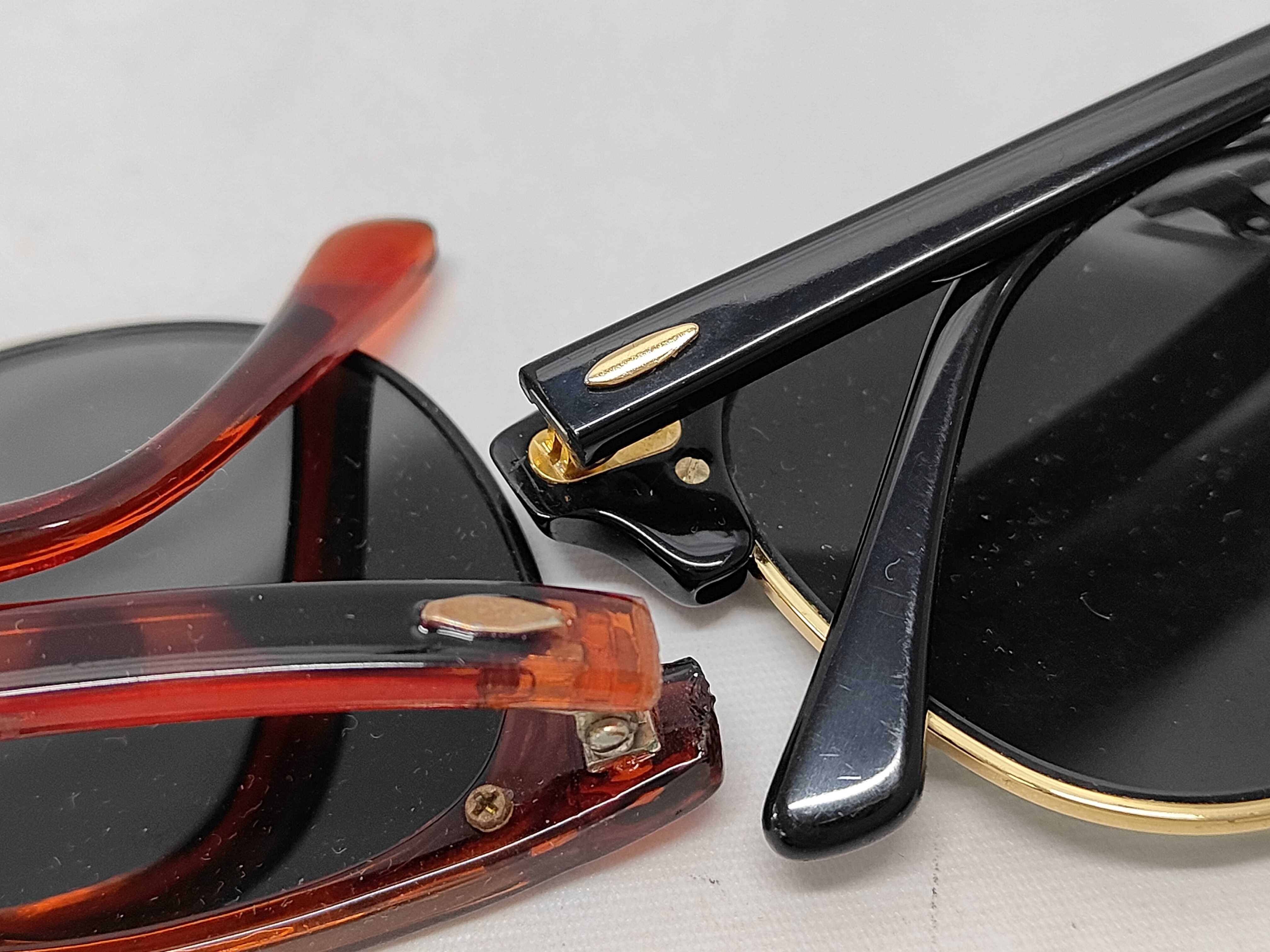 A Trio of Ray-Ban Sunglasses including Clubmaster and Highstreet Shield Models