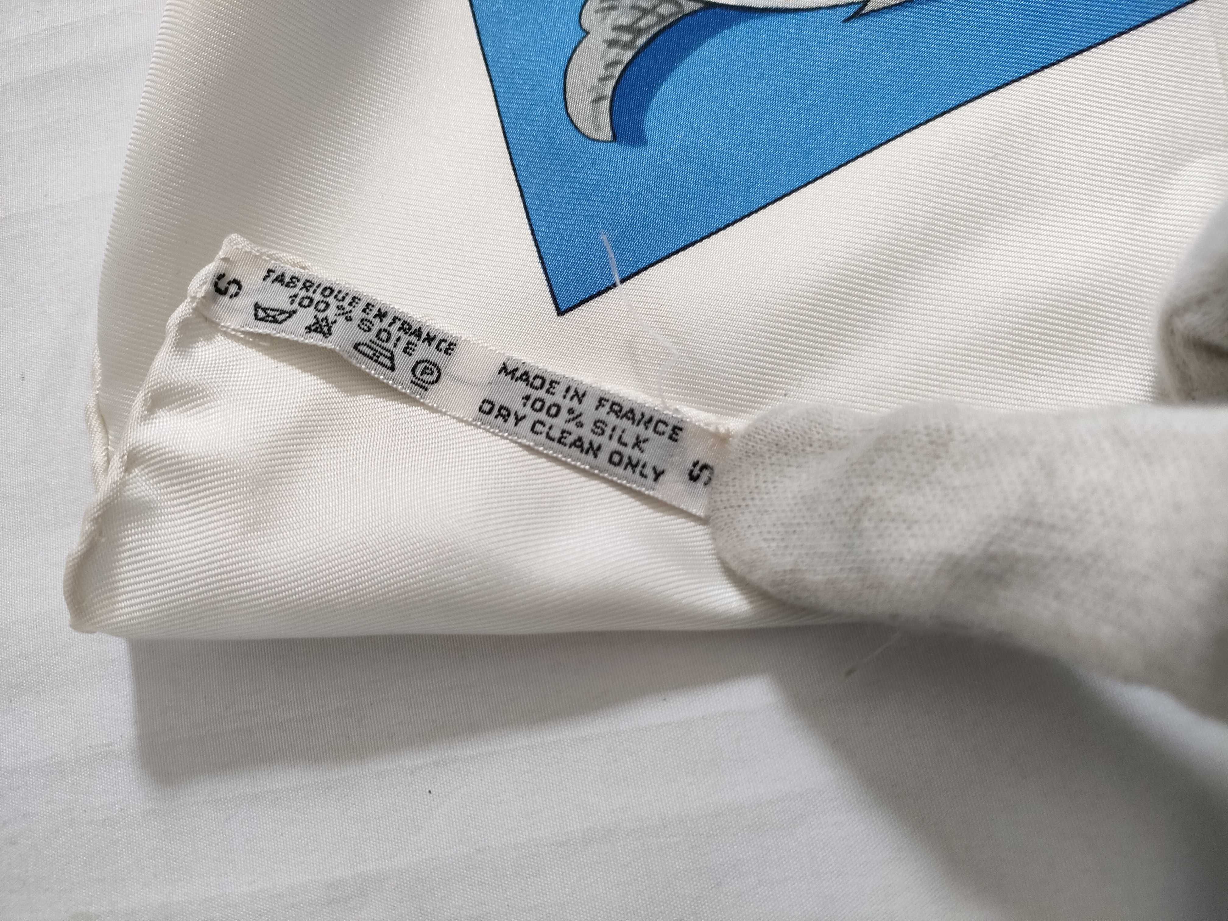 Hermes Le Mors a la Conetable Silk Carre 90 Scarf
