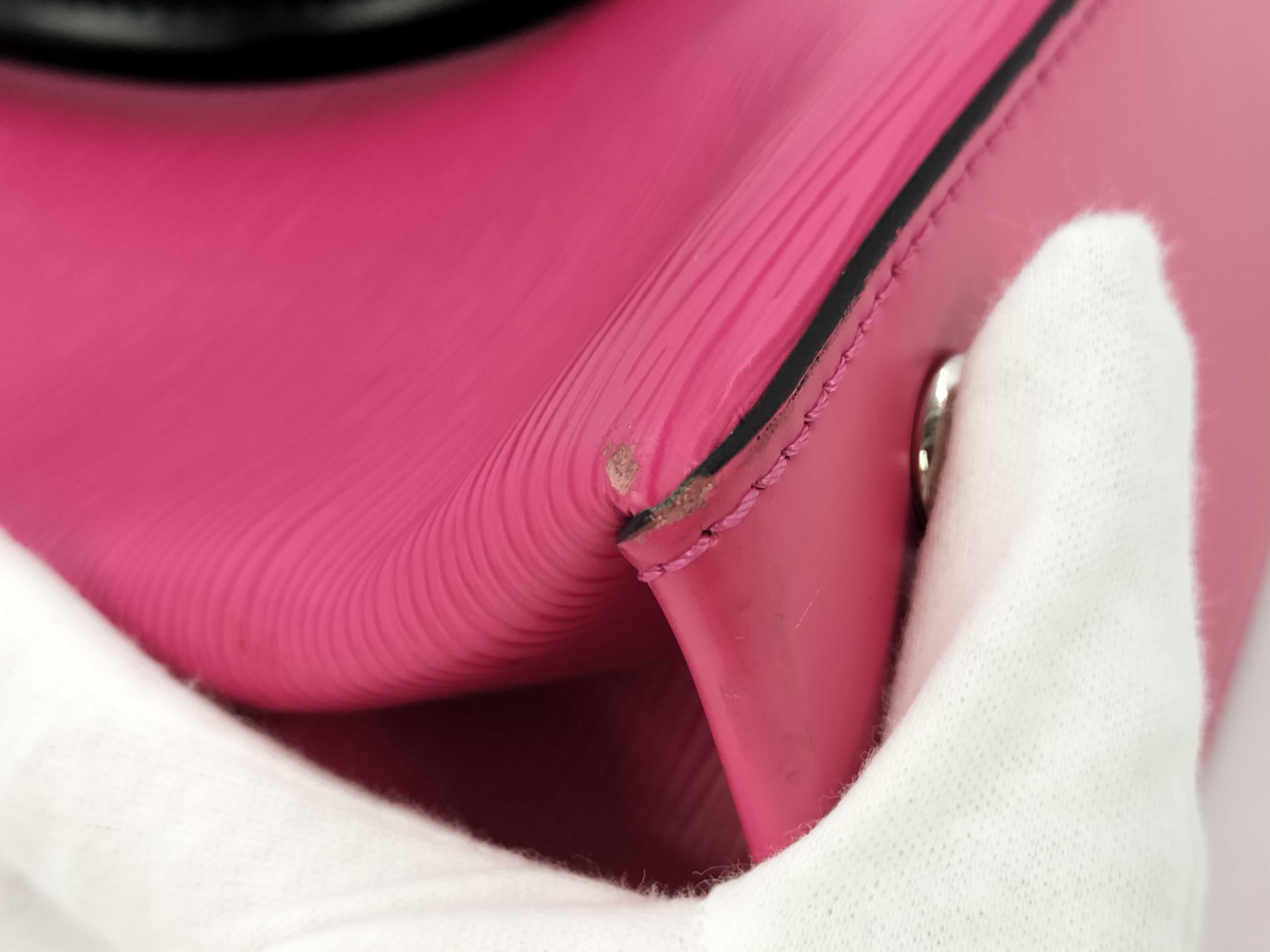 Louis Vuitton Hot Pink Epi Leather Kleber PM Handbag