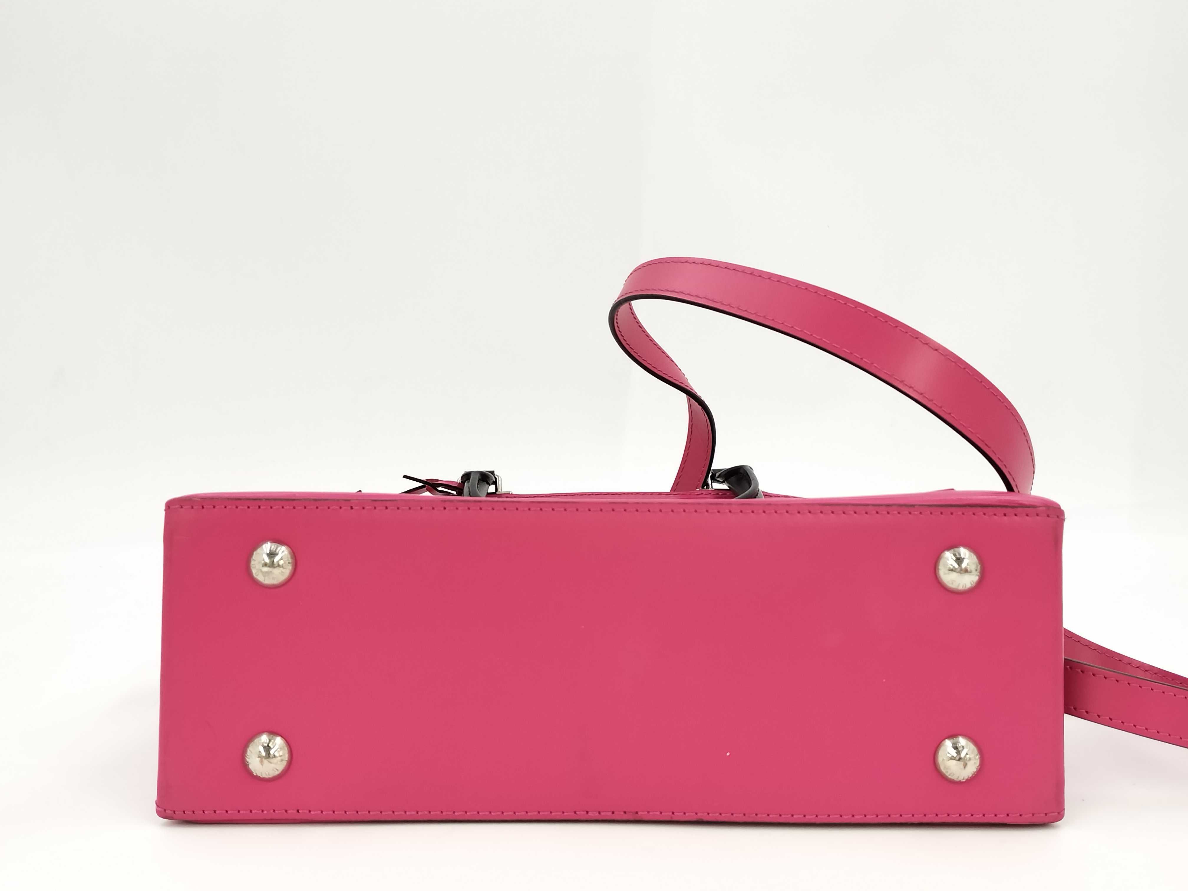 Louis Vuitton Hot Pink Epi Leather Kleber PM Handbag