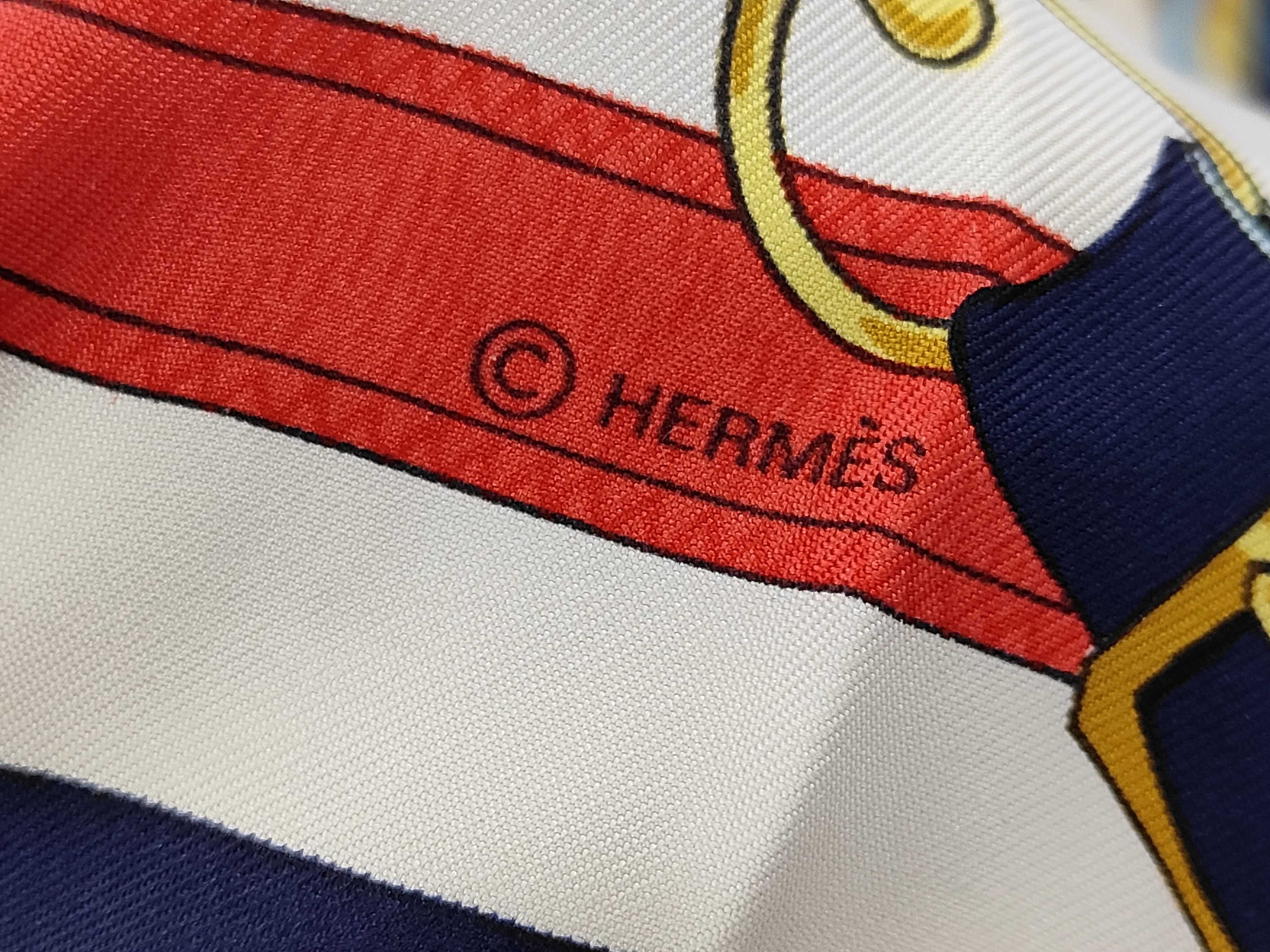 Hermes Eperon d'Or Silk Scarf by Henri d'Origny