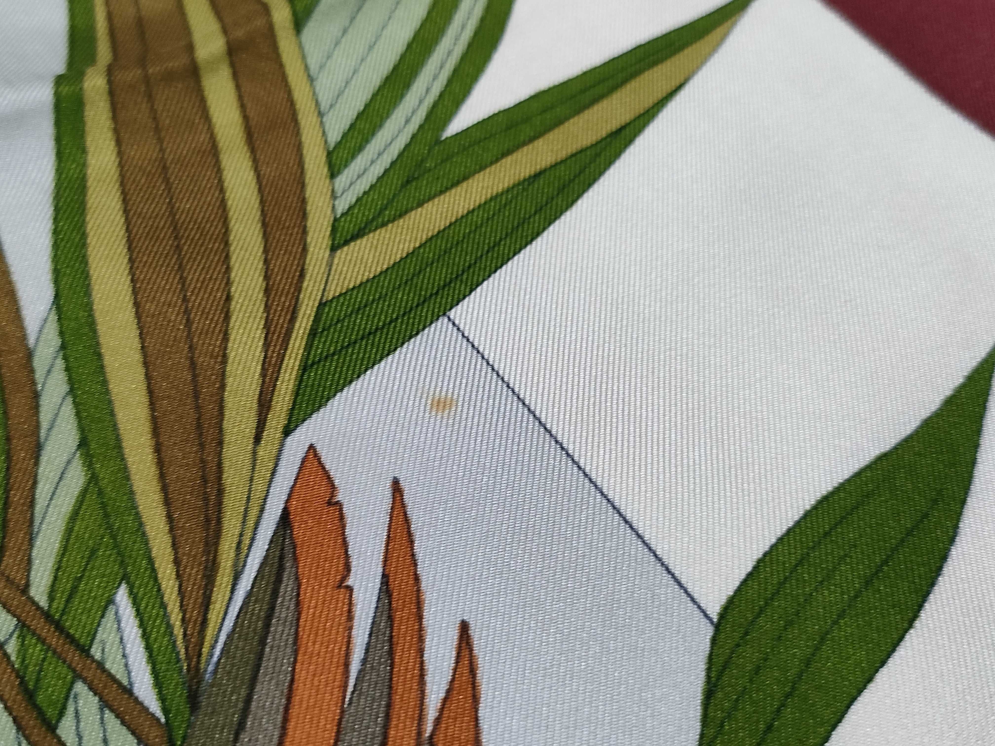 Vintage Gucci Silk Scarf with Waterfowl Hunting Motif