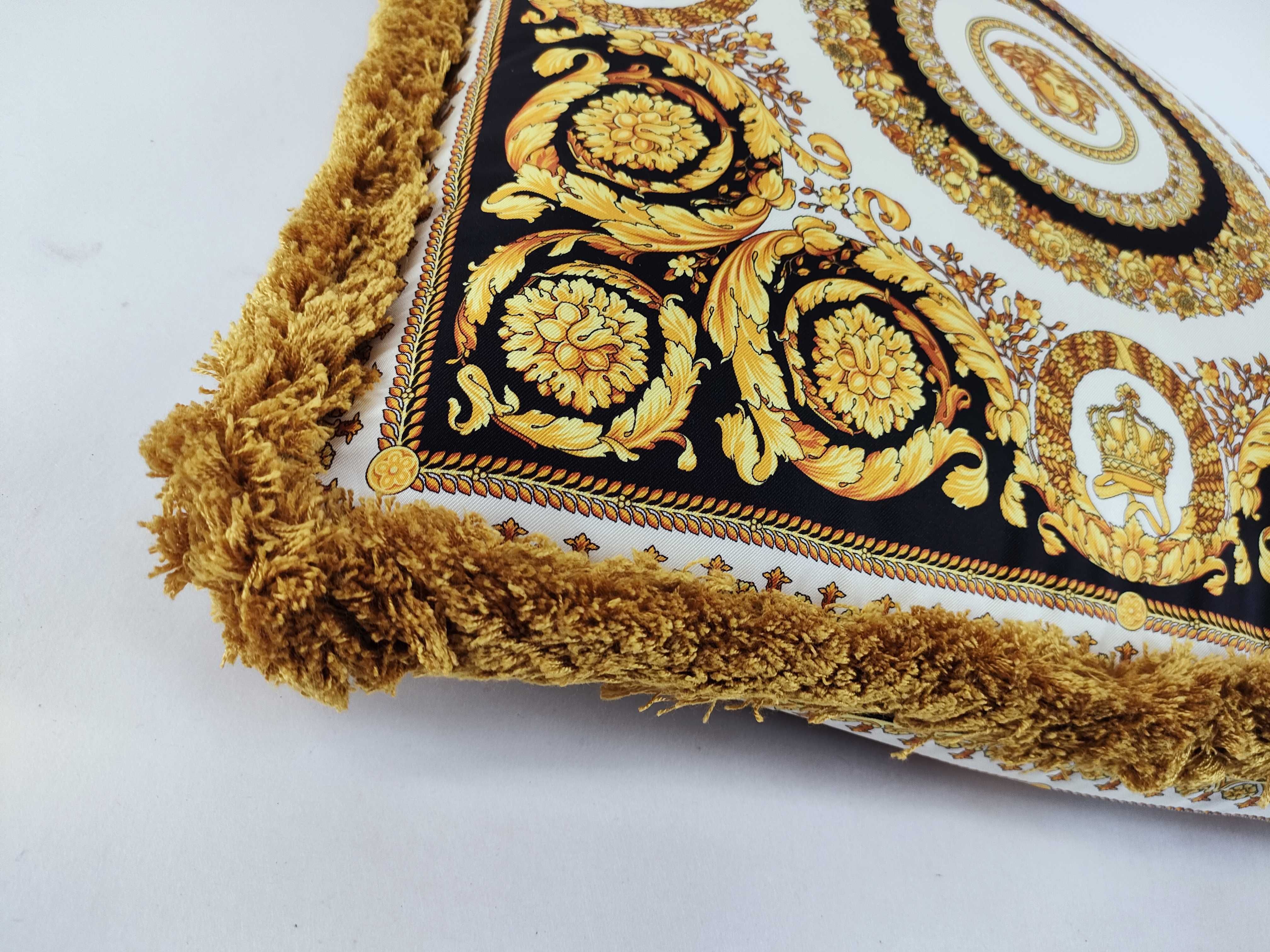 Versace Barocco Medusa Medallion Decorative Cushion