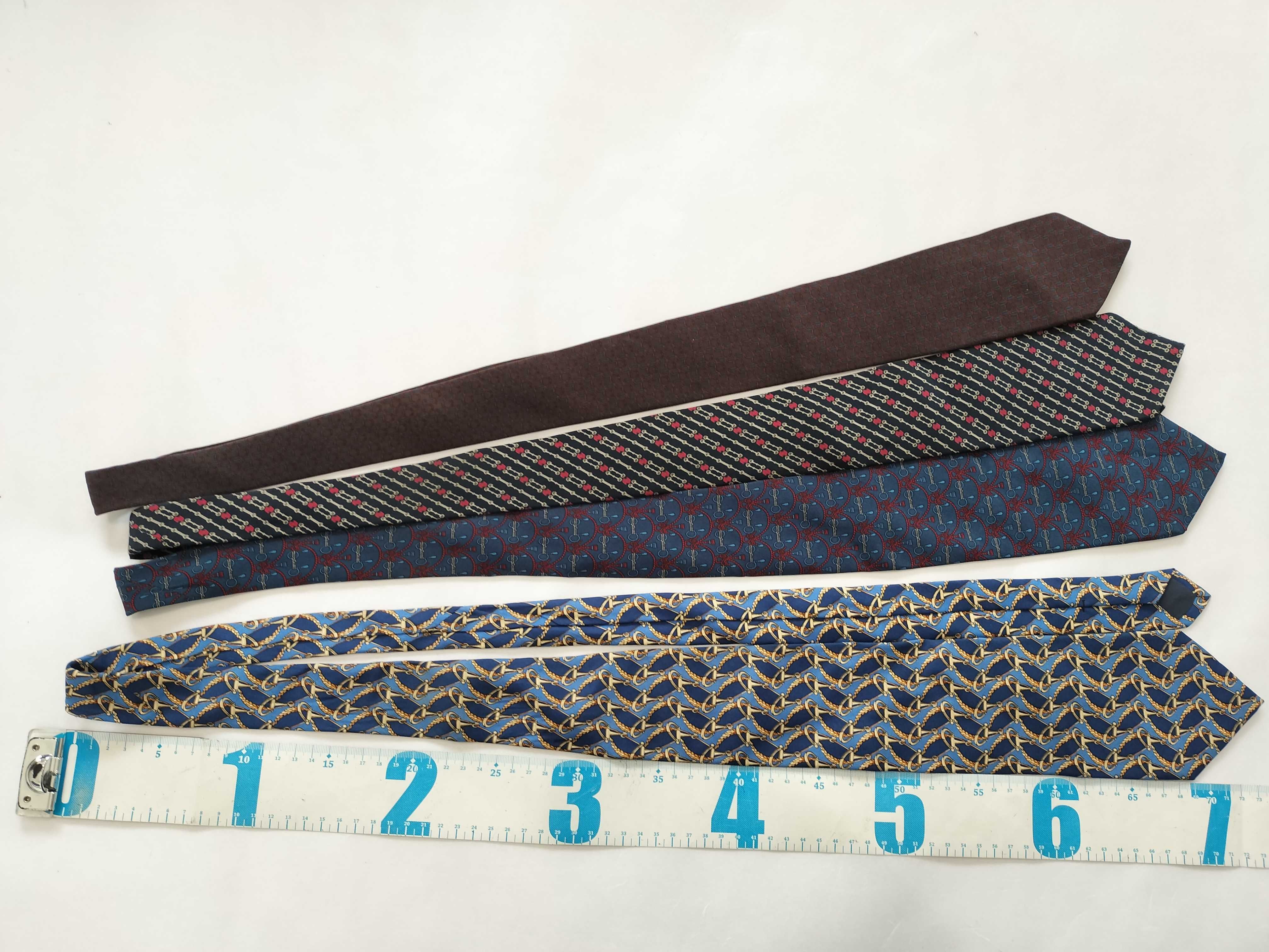 A Lot of Four Celine Paris Silk Neckties