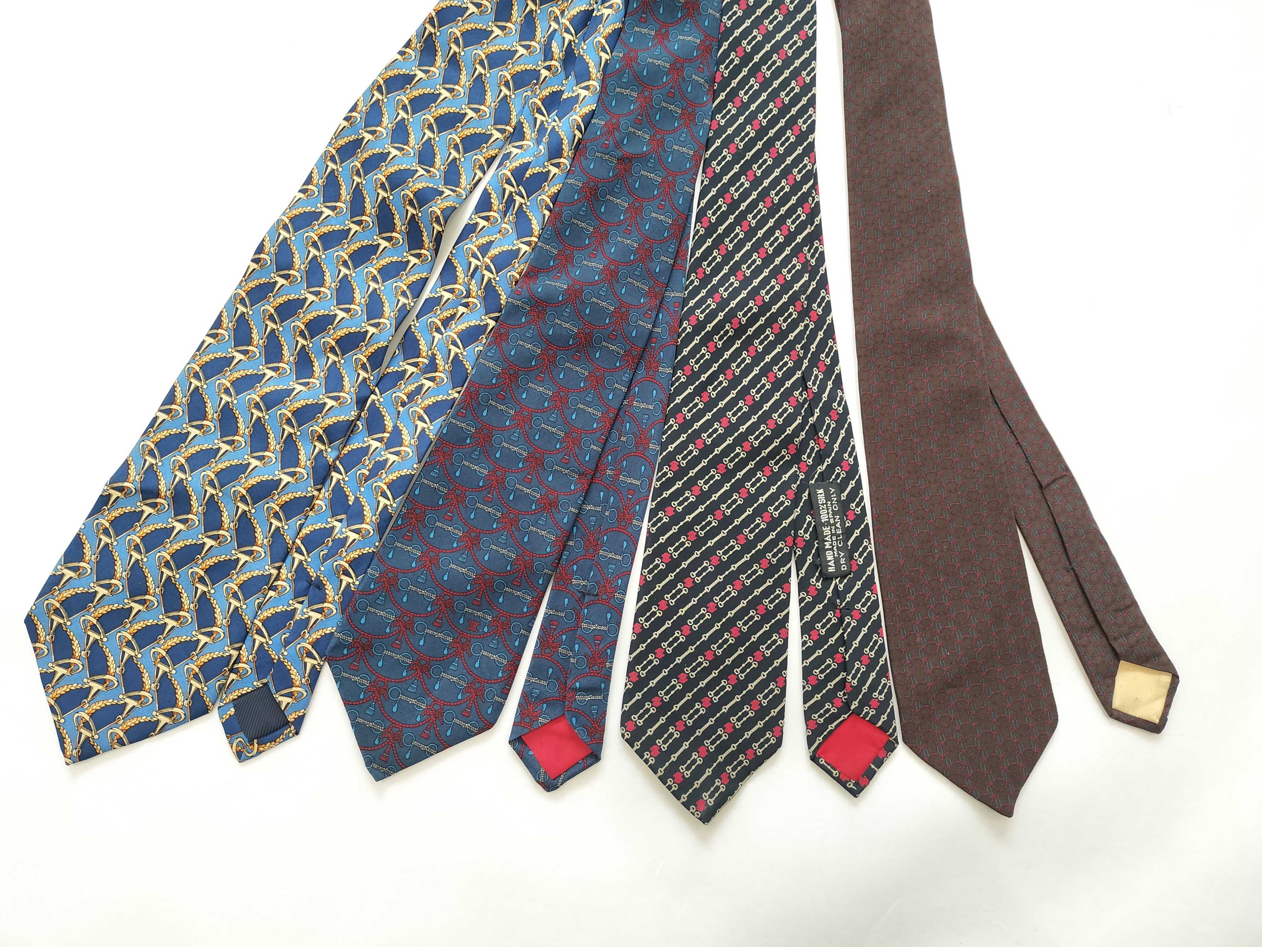 A Lot of Four Celine Paris Silk Neckties