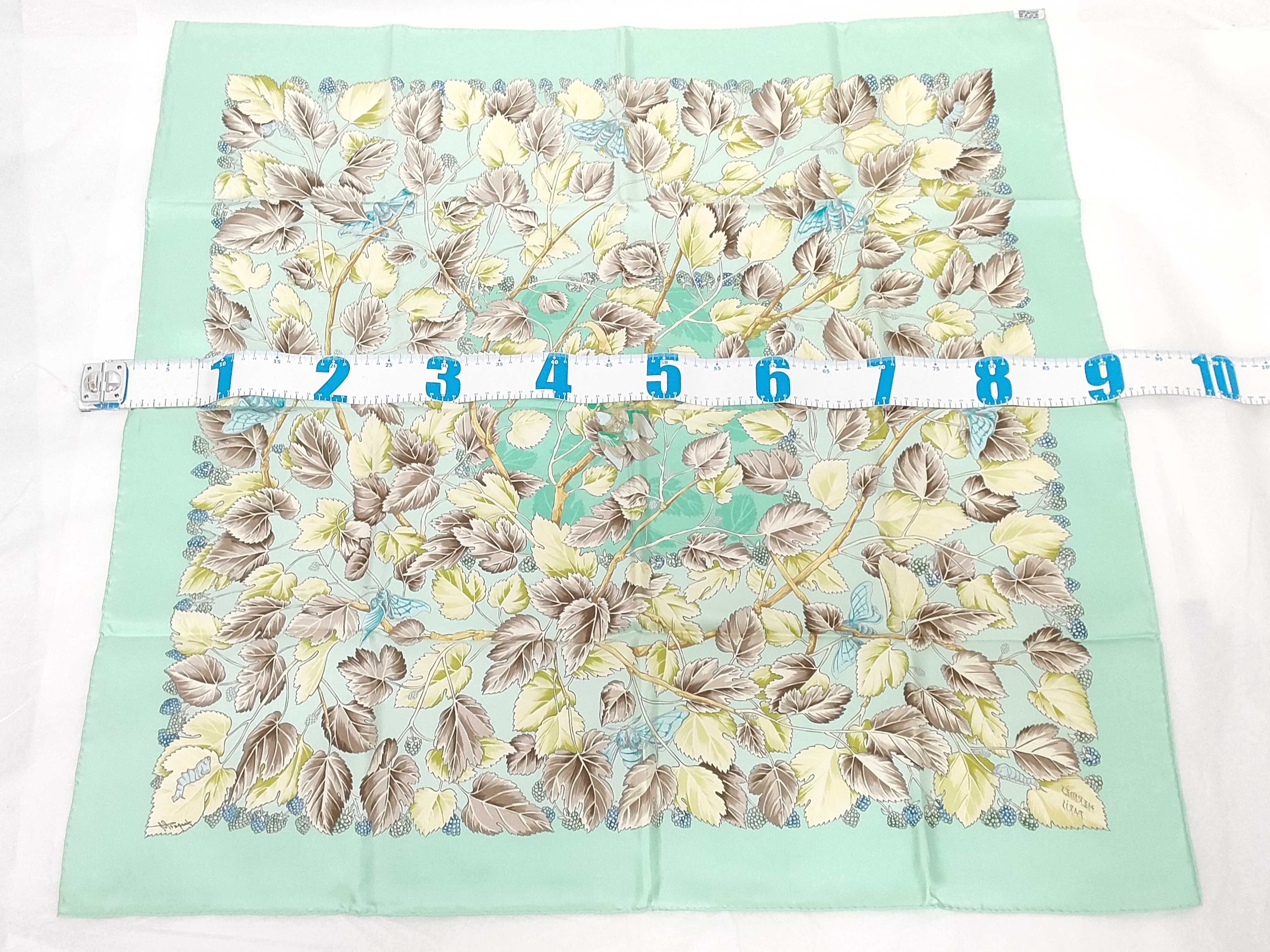 Hermes Les Mures Silk Carre 90 Scarf by Philippe Ledoux