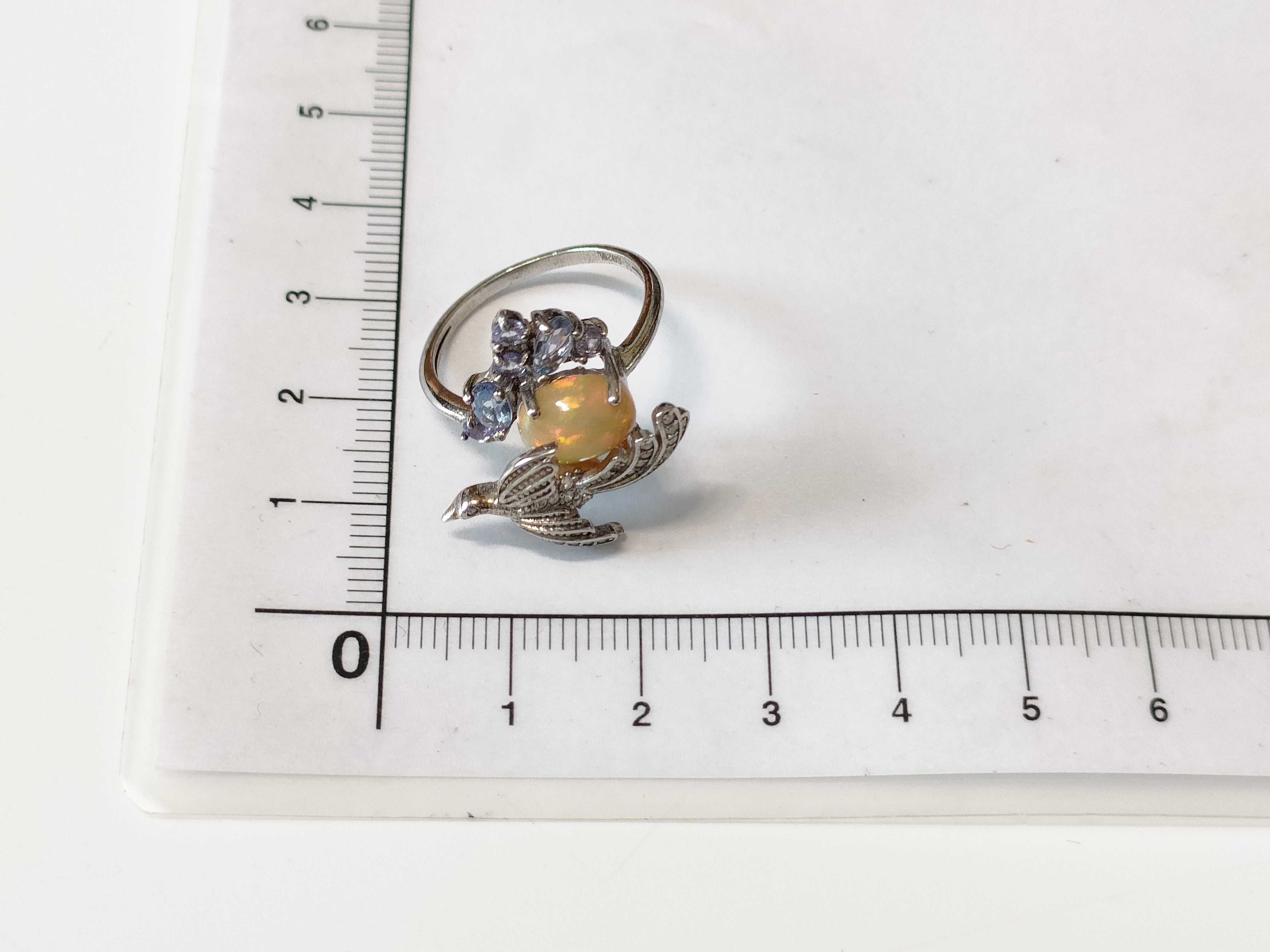 Three Sterling Silver and Multi-Gemstone Cocktail Rings