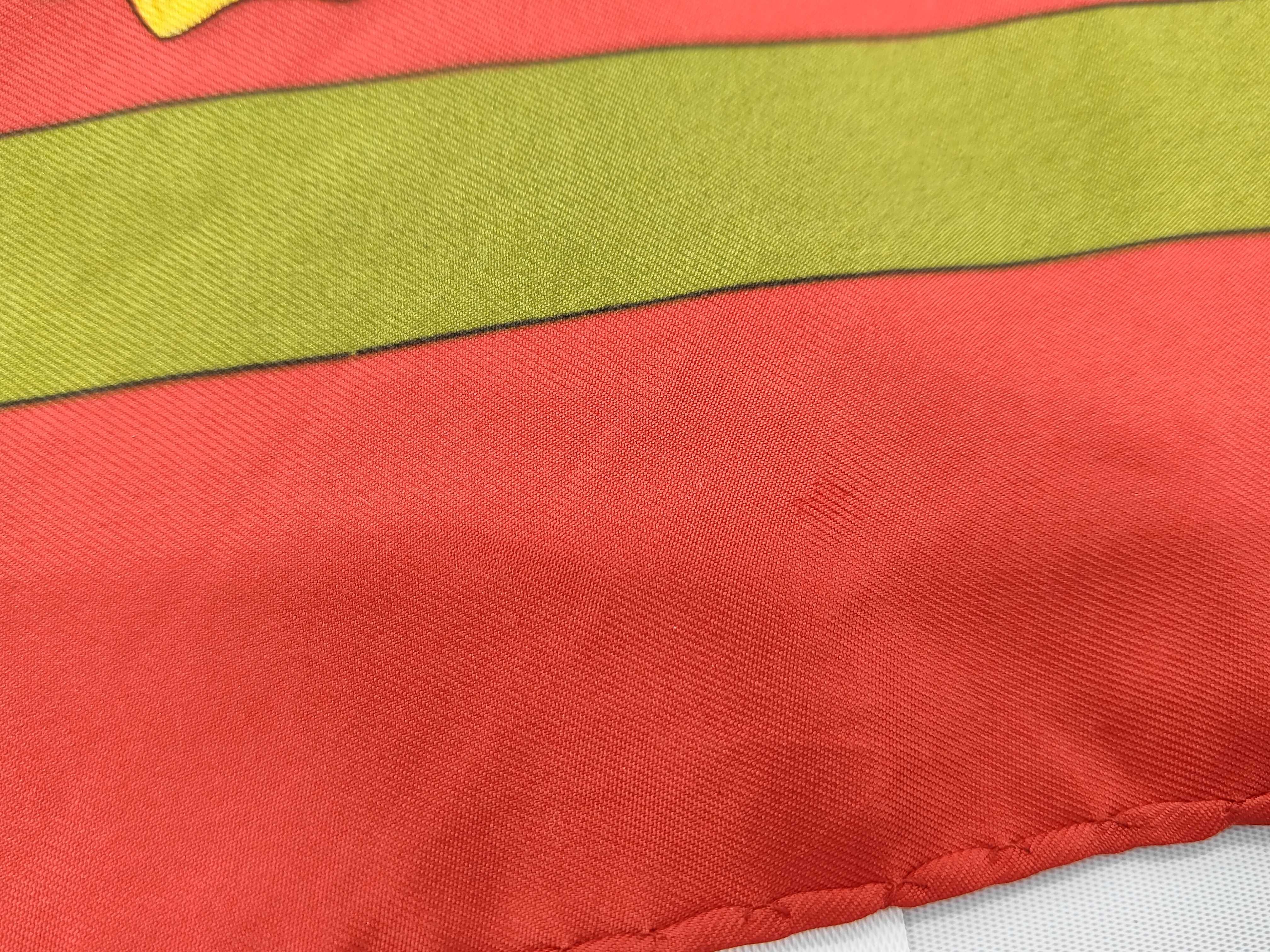 Hermes Cheval Turc Silk Scarf with Box