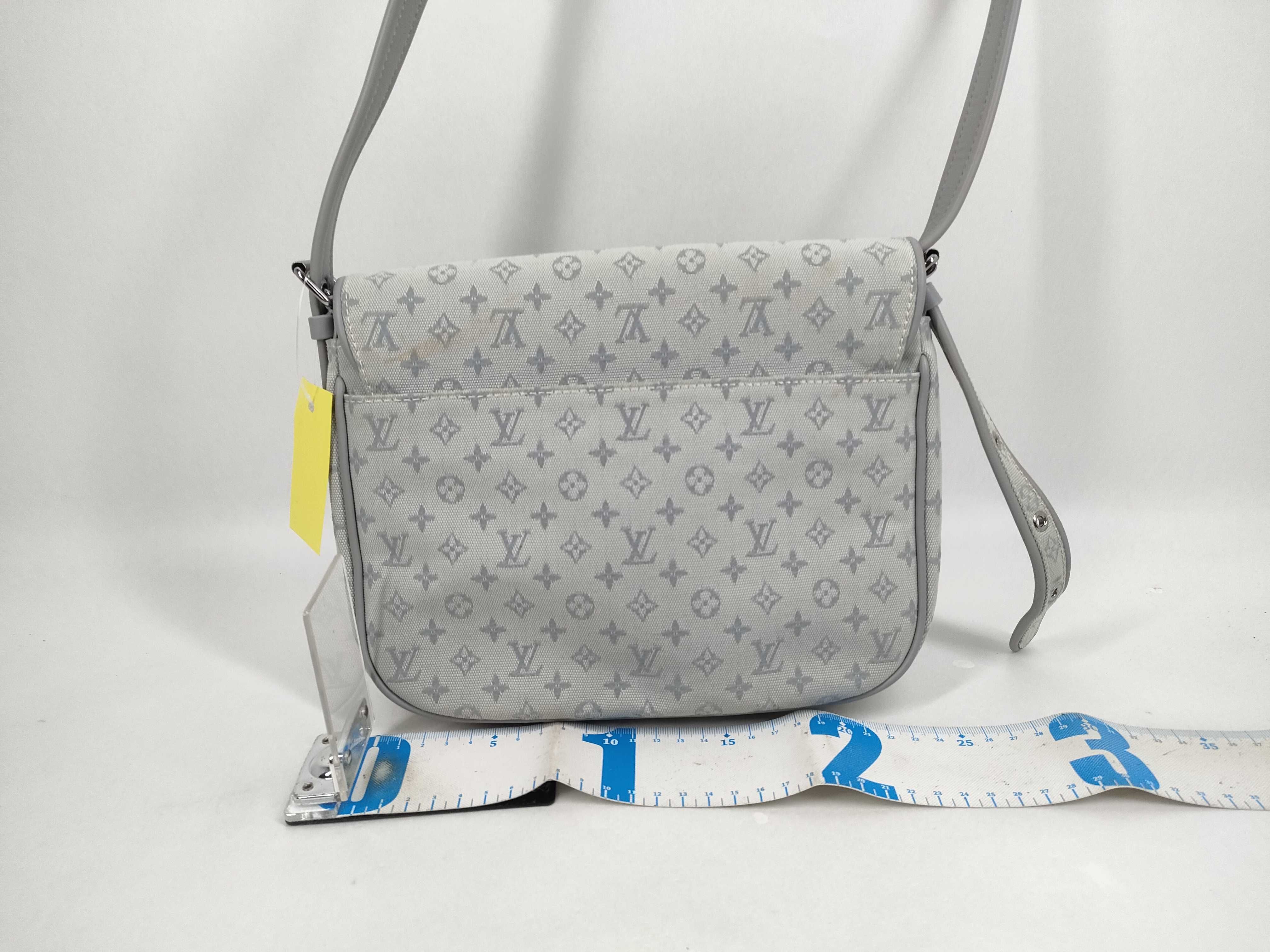 Louis Vuitton Limited Edition Grey Monogram Patchwork Conte de Fees Musette Bag