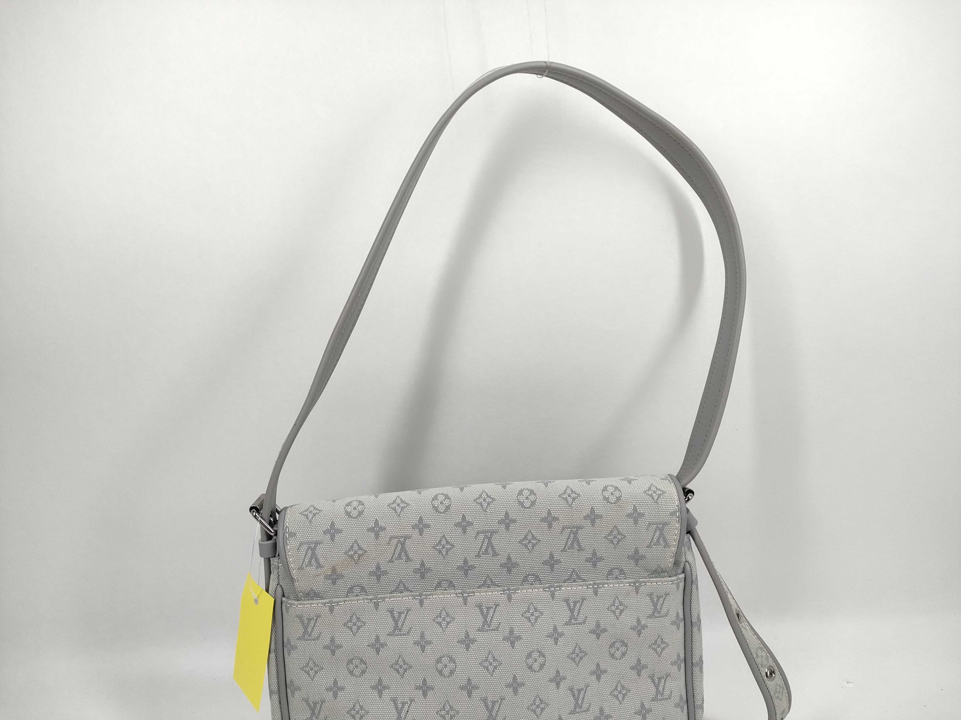 Louis Vuitton Limited Edition Grey Monogram Patchwork Conte de Fees Musette Bag
