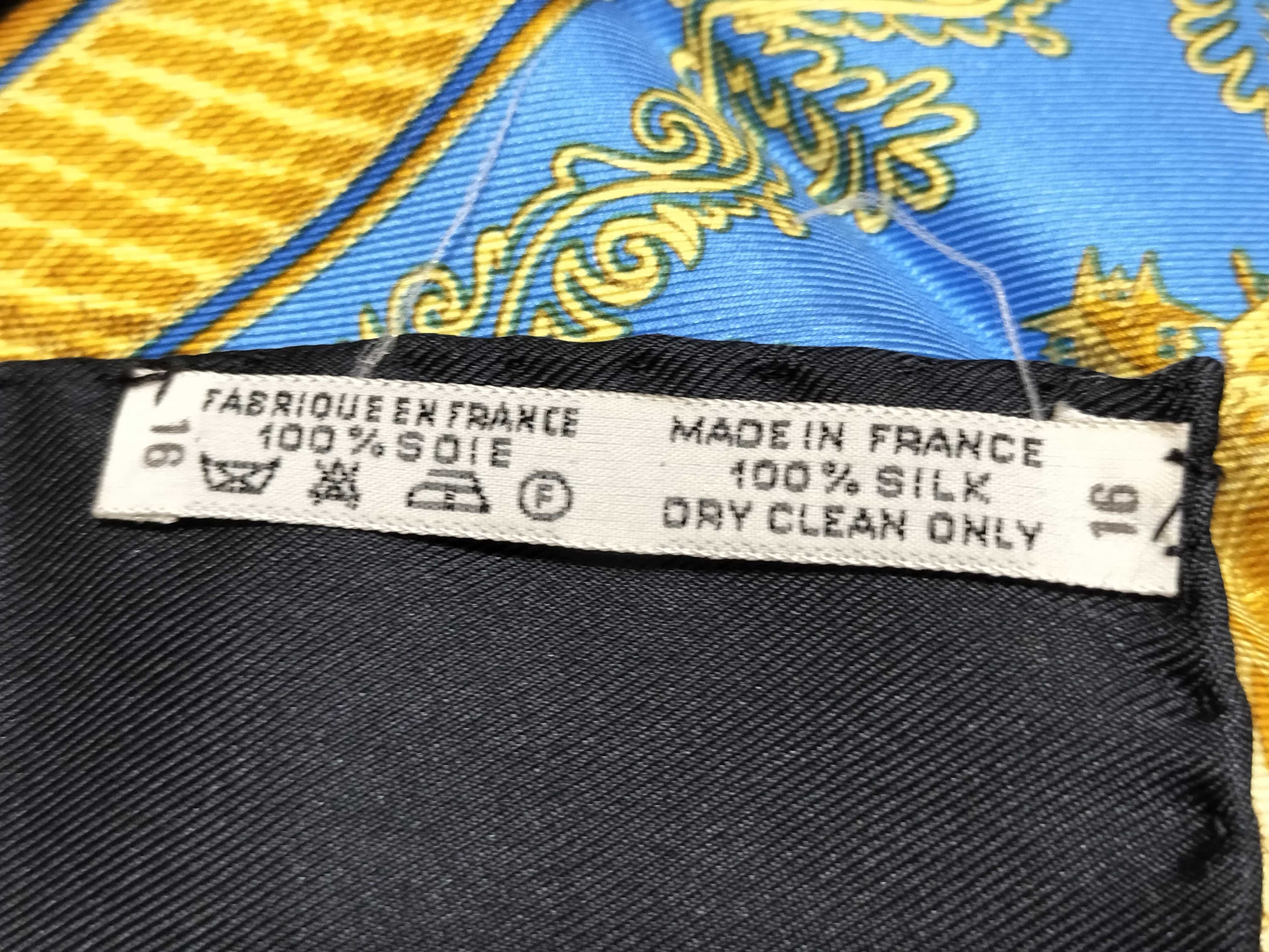 Hermes Poste et Cavalerie Silk Carre 90
