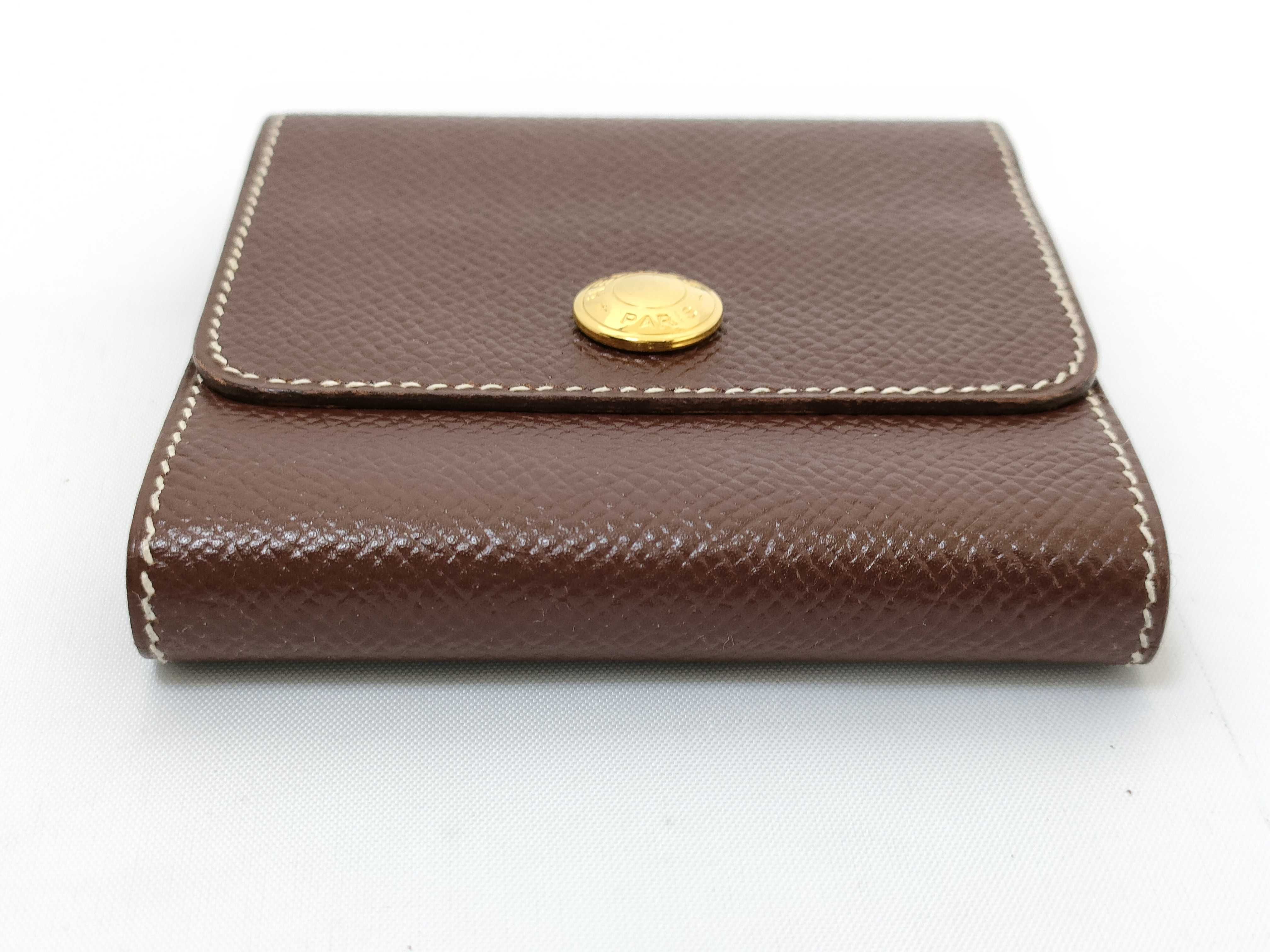 Hermes Epsom Leather Bastia Coin Purse