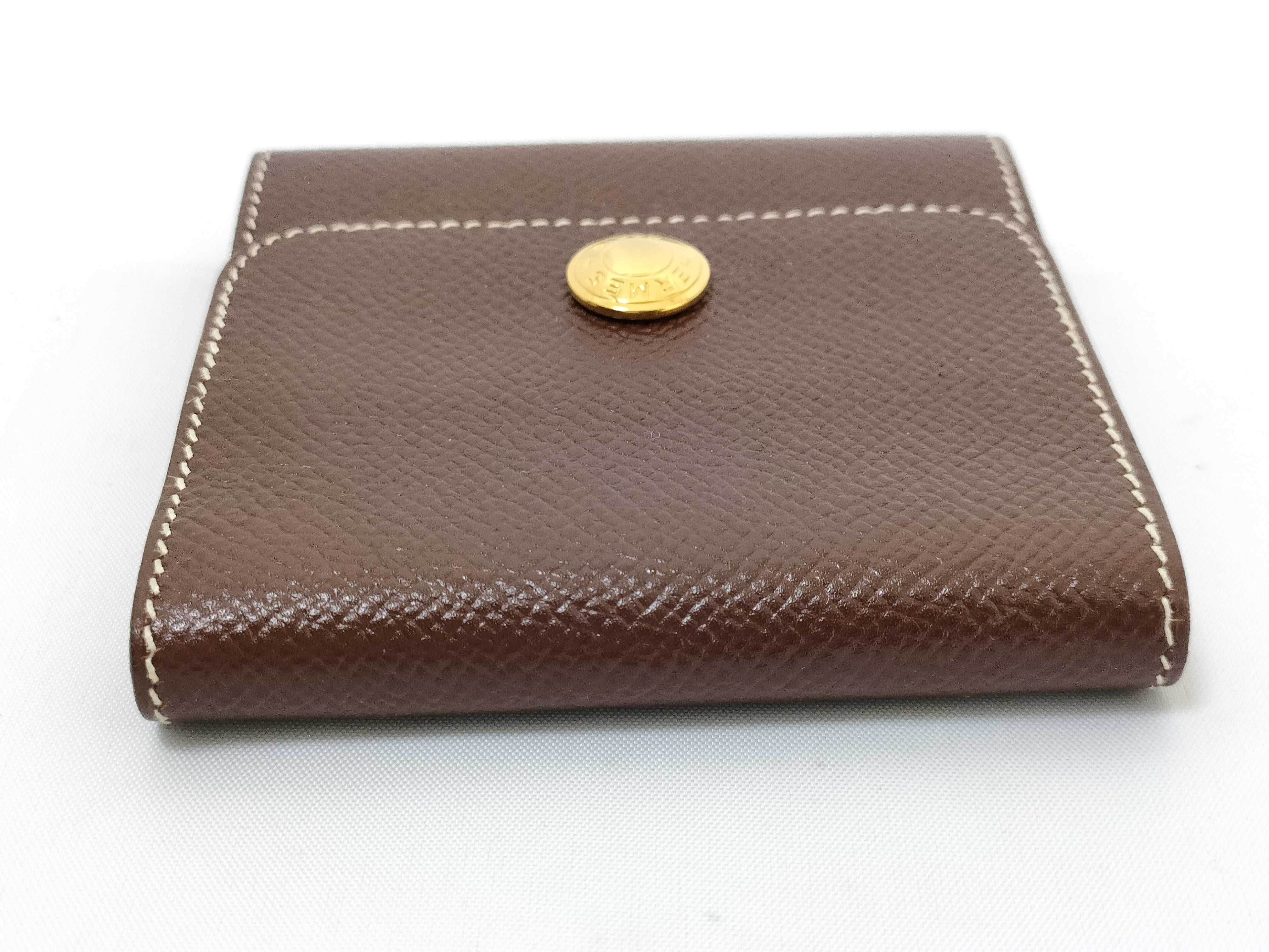 Hermes Epsom Leather Bastia Coin Purse