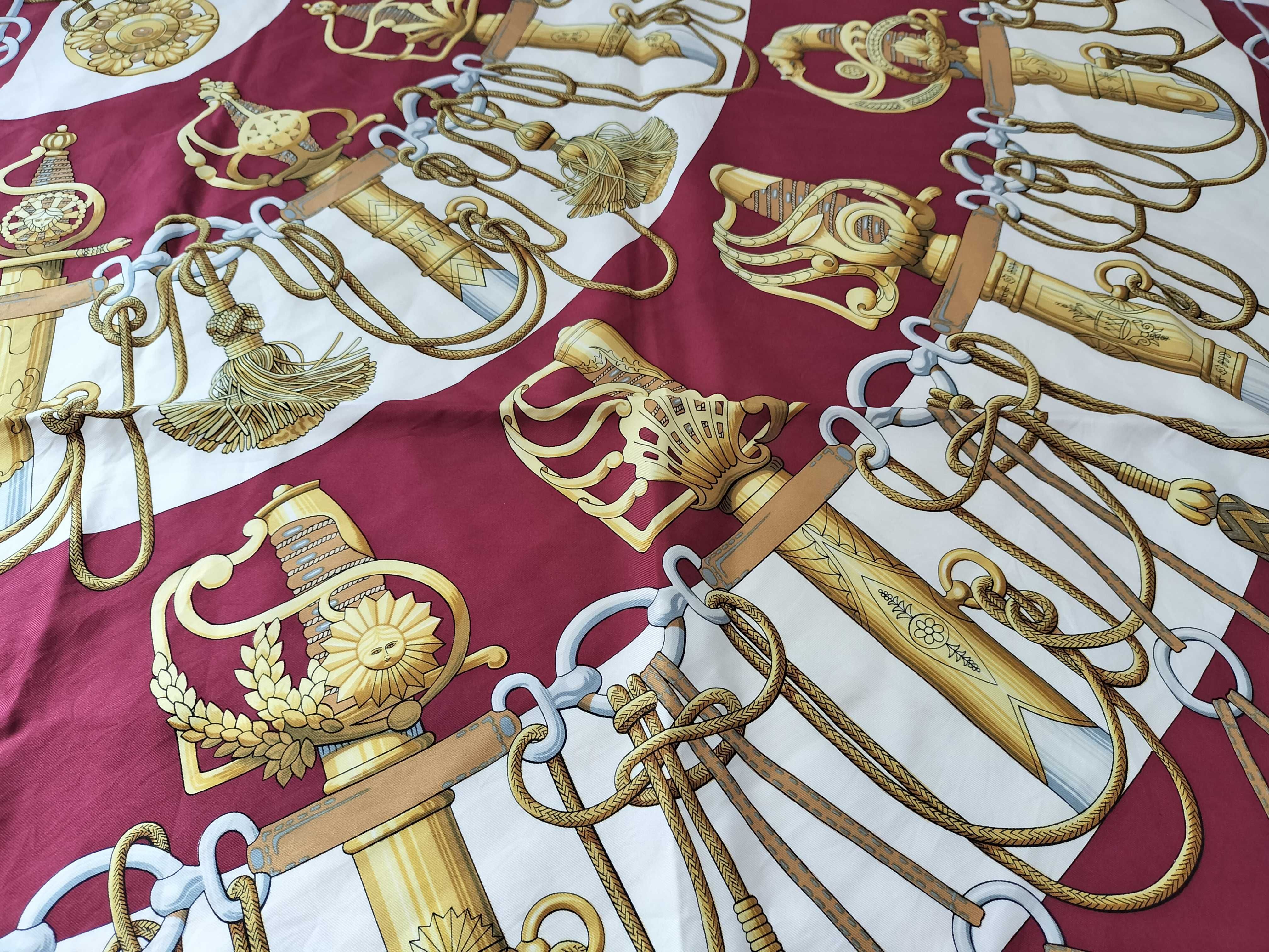 Hermes Cliquetis Silk Scarf by Julia Abadie