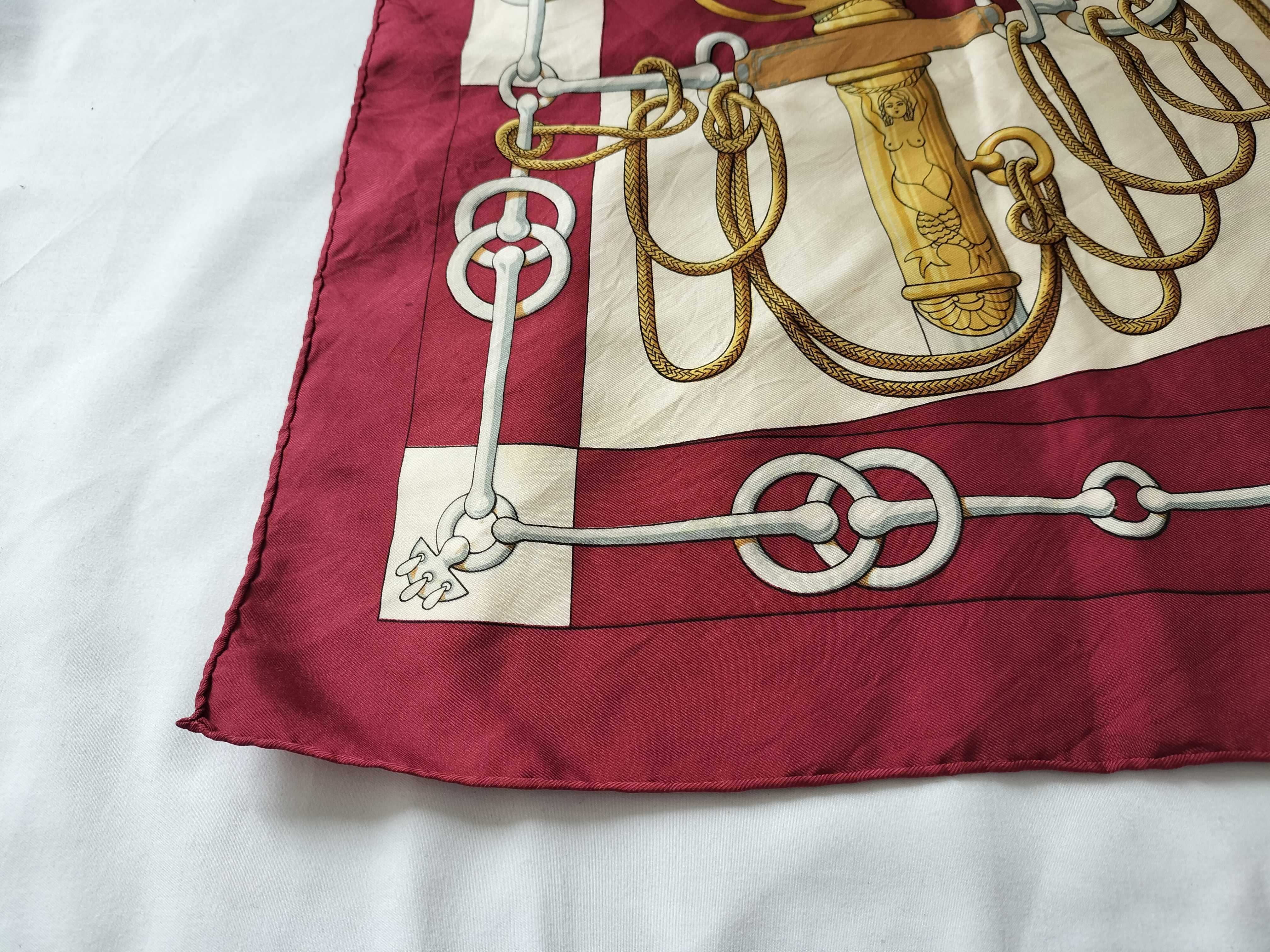 Hermes Cliquetis Silk Scarf by Julia Abadie