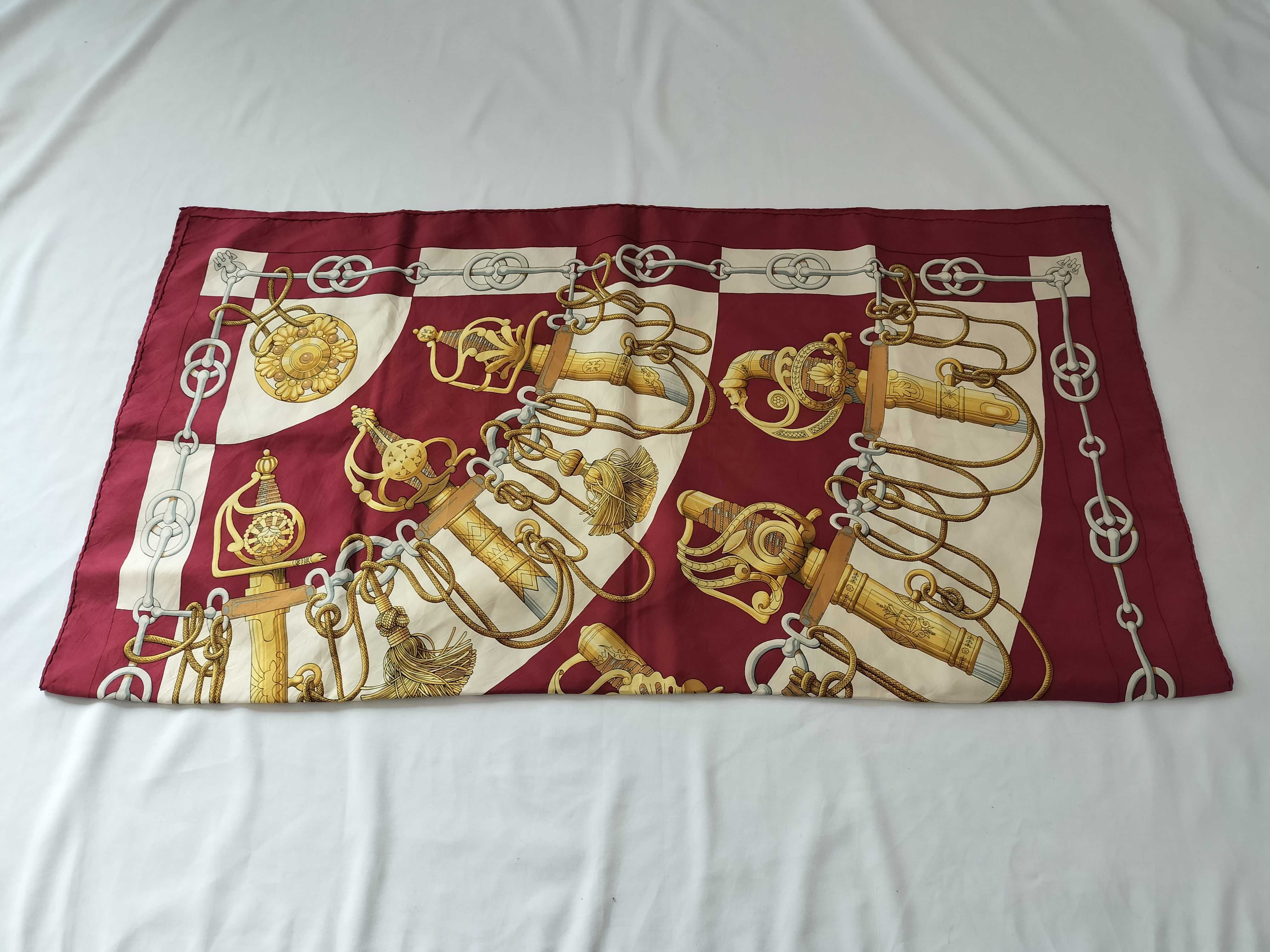 Hermes Cliquetis Silk Scarf by Julia Abadie