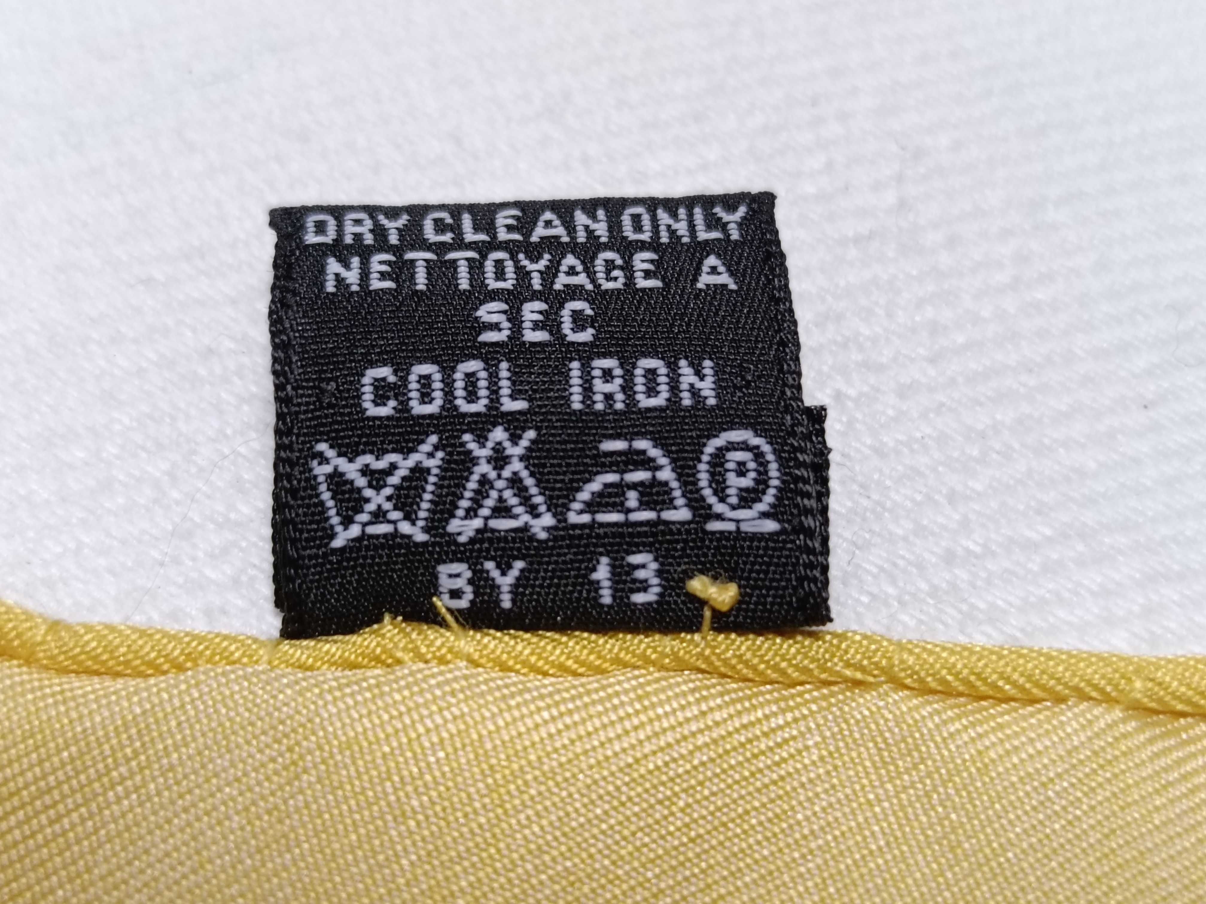 Chanel Repeating Logo and Chain Motif Silk Pocket Square