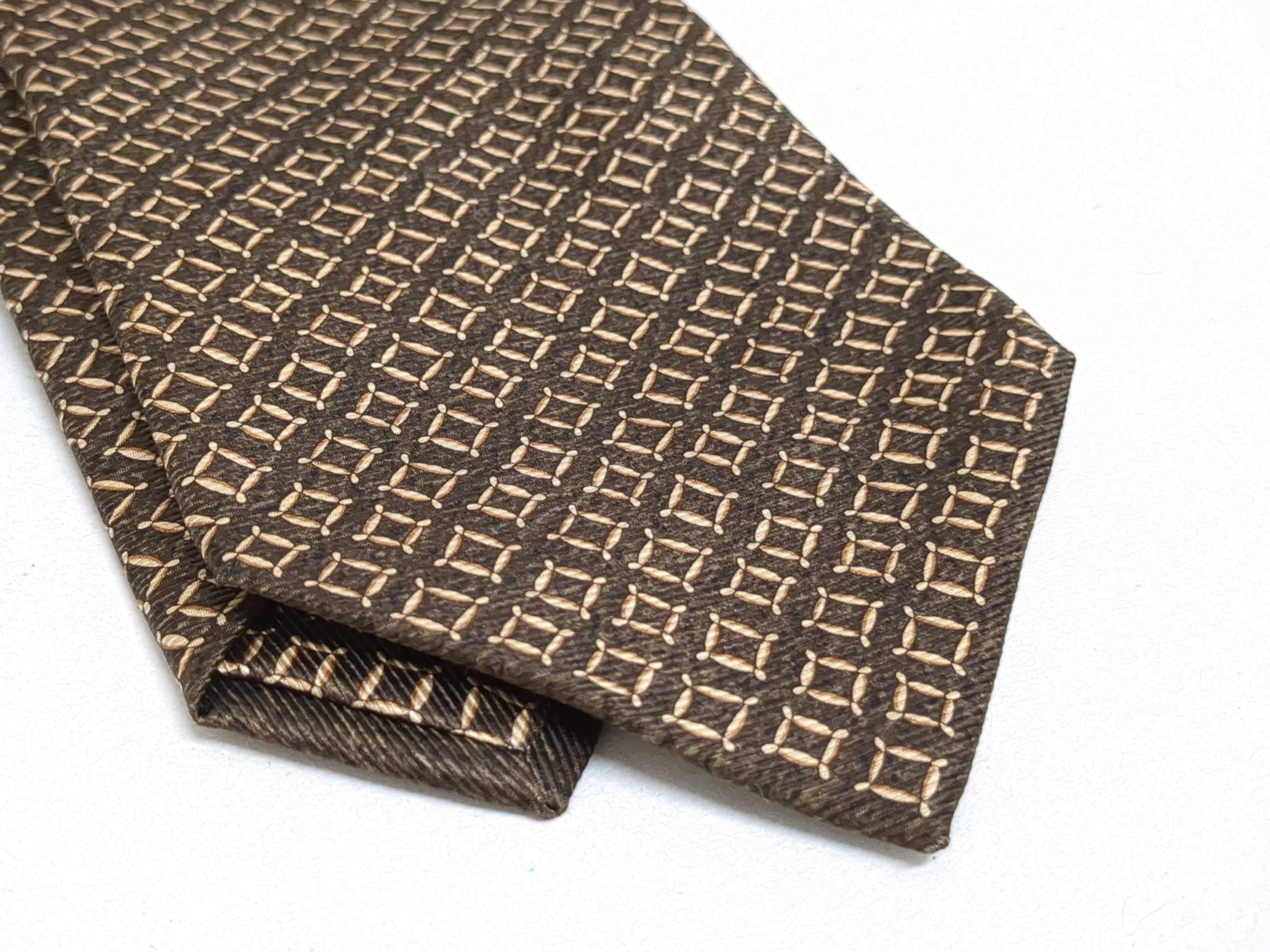 Five Men's Designer Silk Neckties Including Bvlgari and Davide Pizzigoni