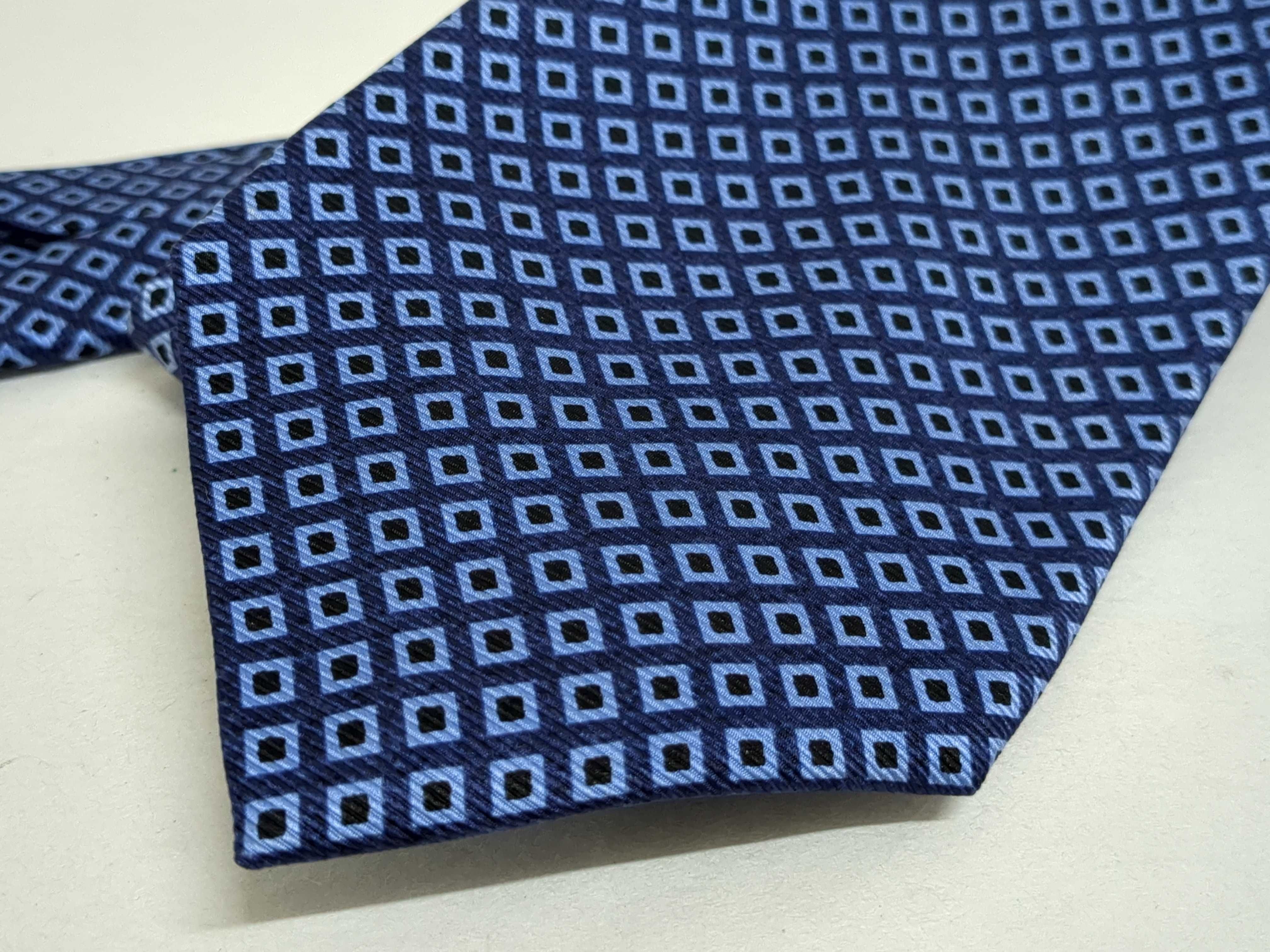 Five Men's Designer Silk Neckties Including Bvlgari and Davide Pizzigoni
