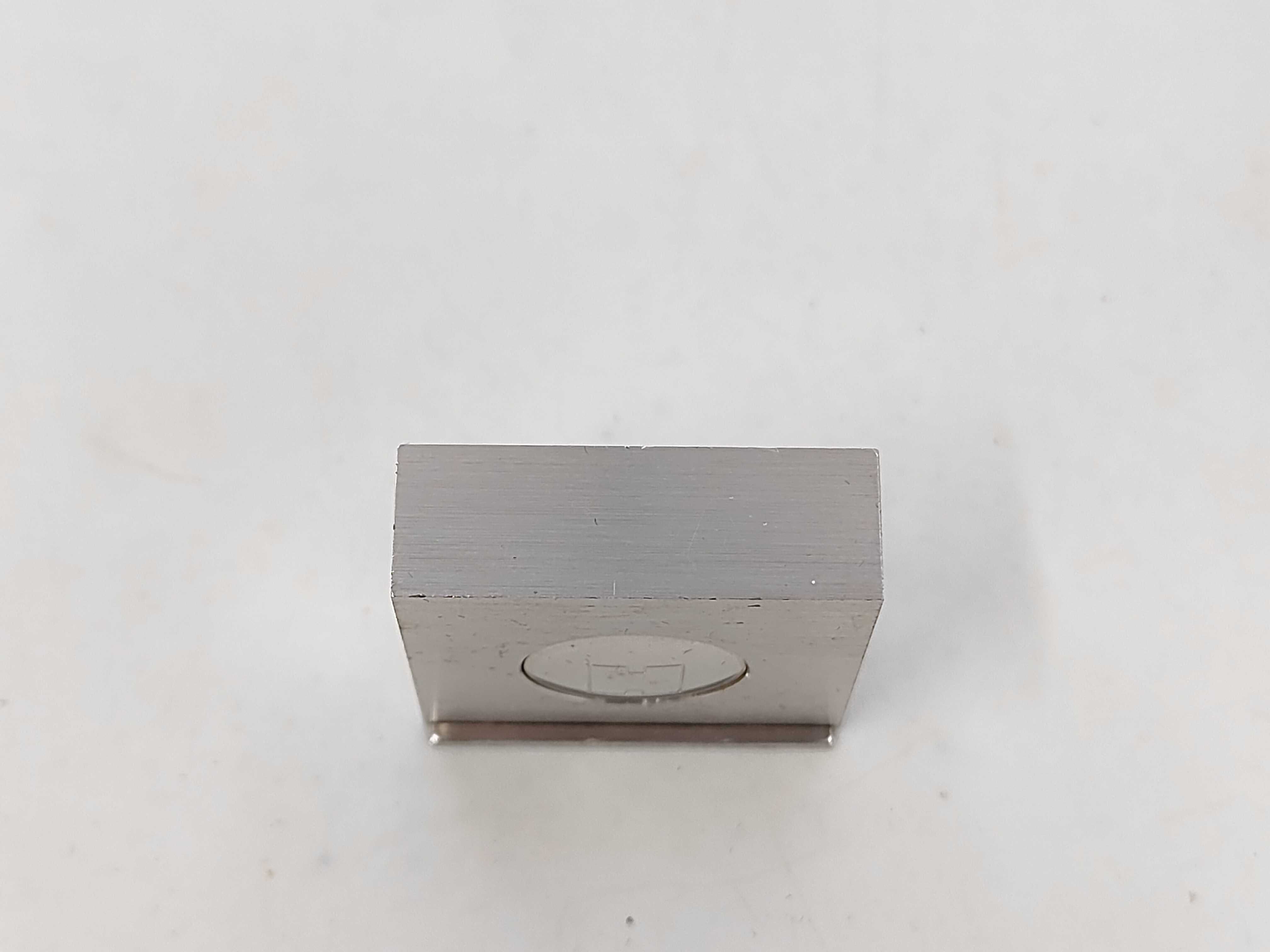 Hermes Stainless Steel H Logo Miniature Desk Clock with Box