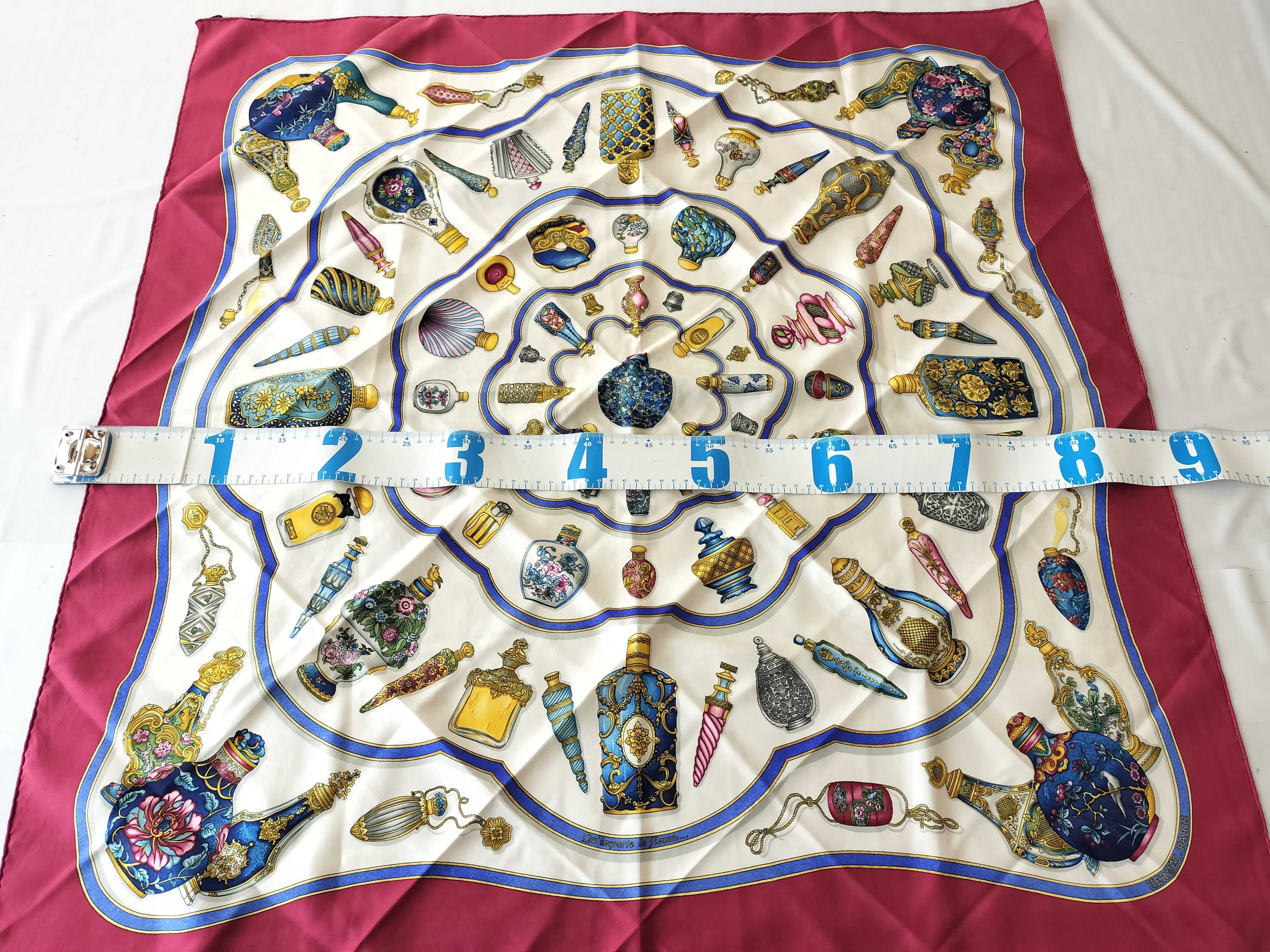 Hermes Qu'importe le flacon... Silk Scarf