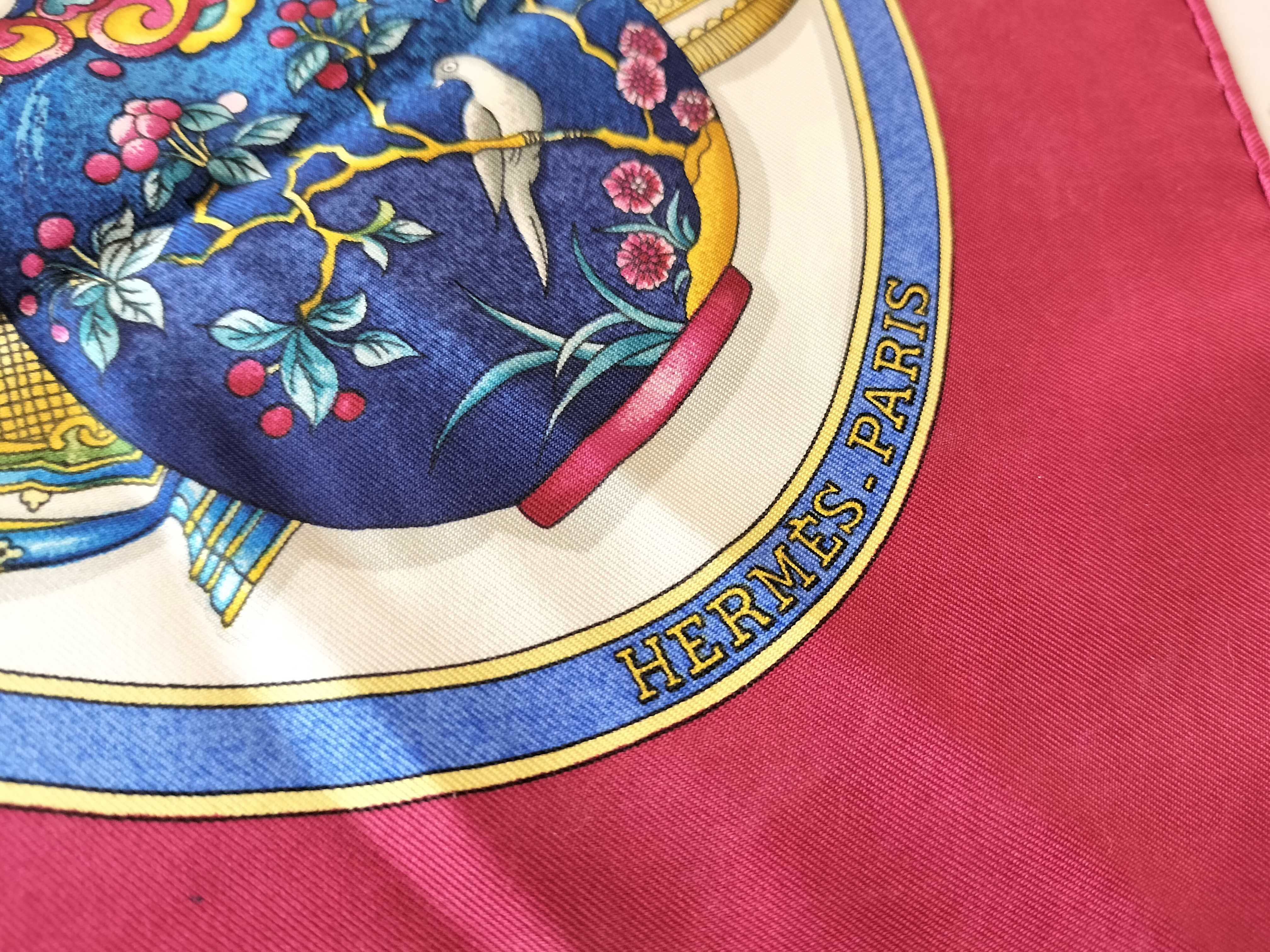 Hermes Qu'importe le flacon... Silk Scarf