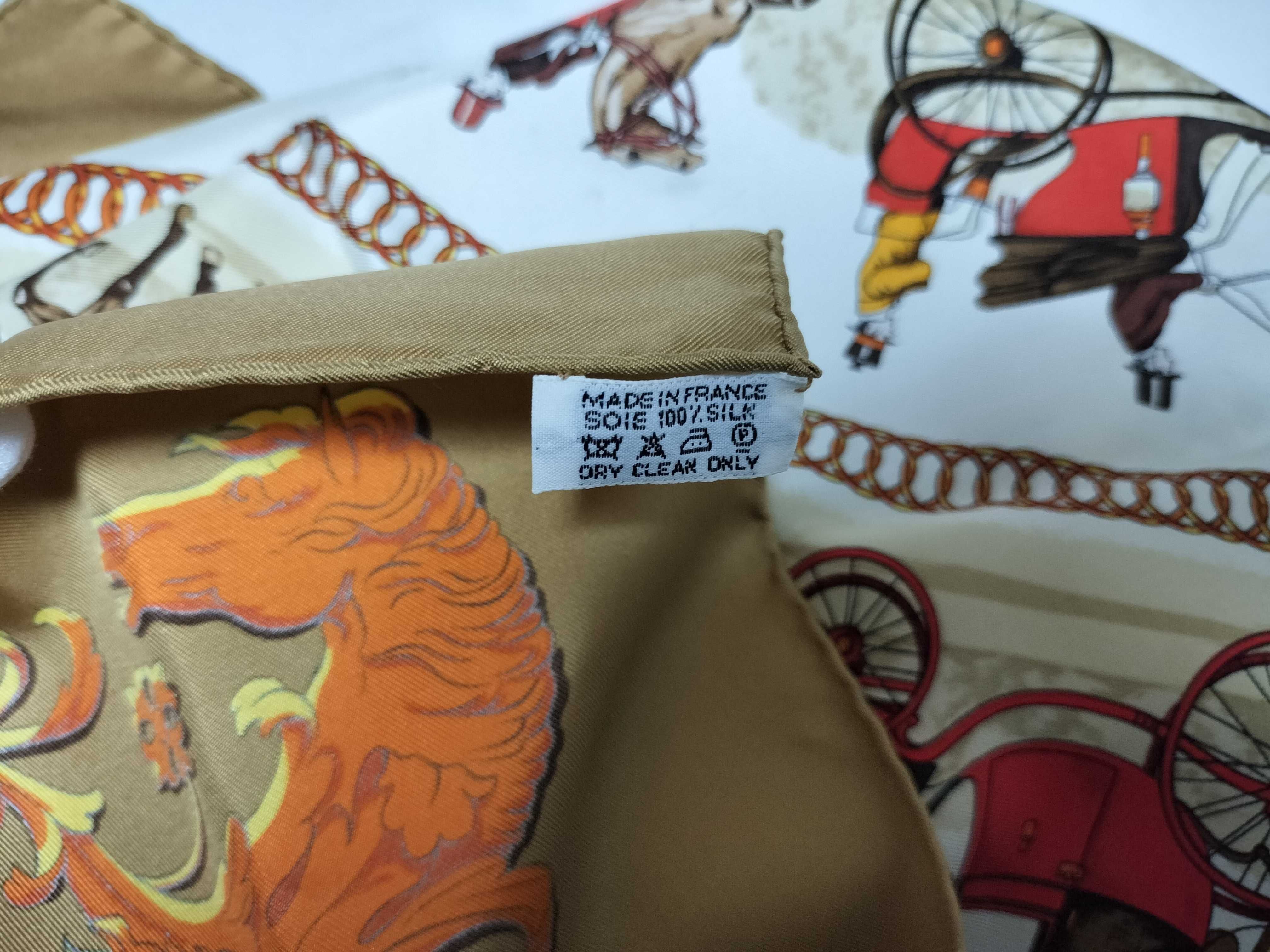 Hermes La Promenade de Longchamps Silk Scarf by Philippe Ledoux