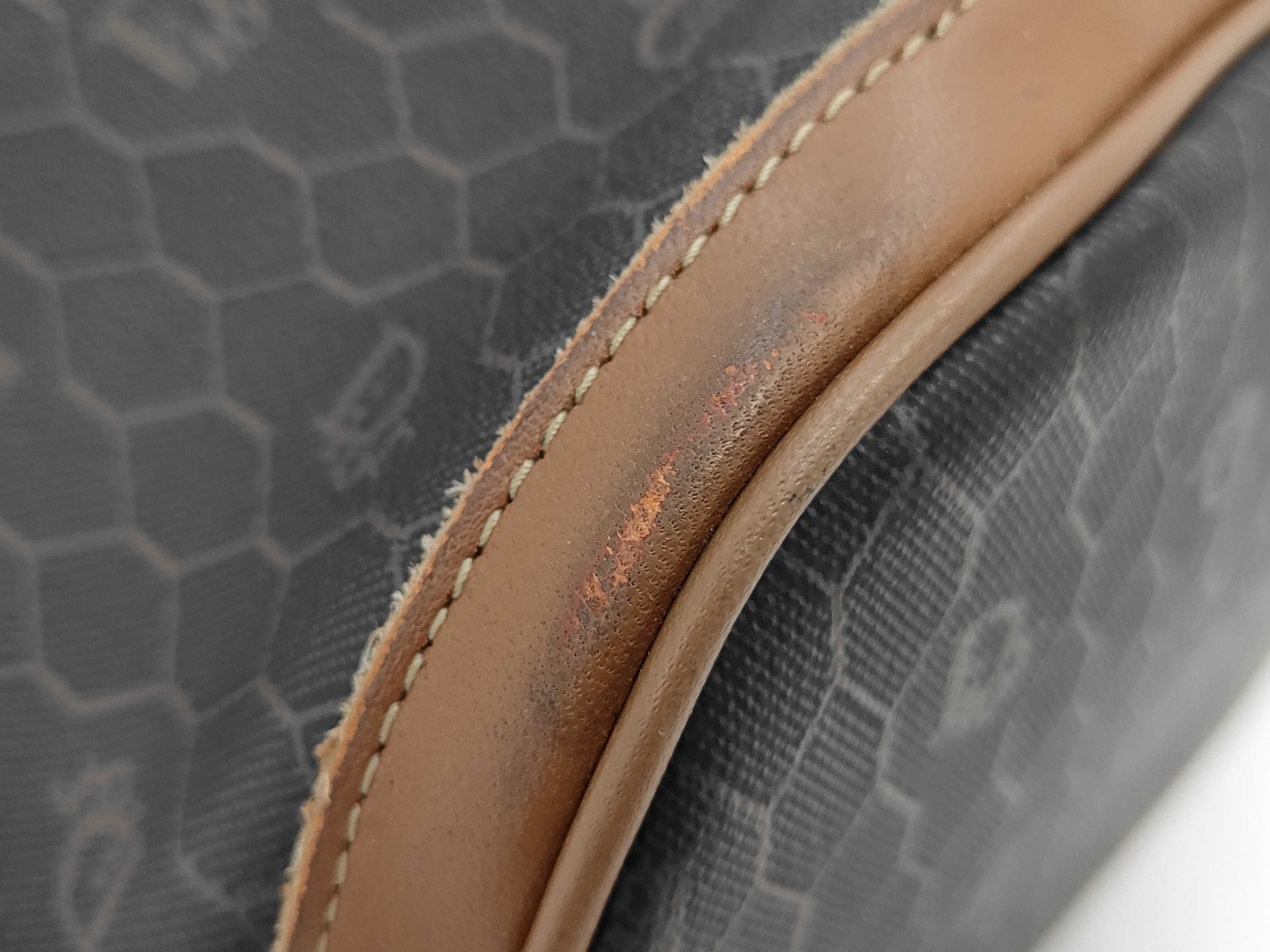 Christian Dior Honeycomb Monogram Coated Canvas Bucket Bag