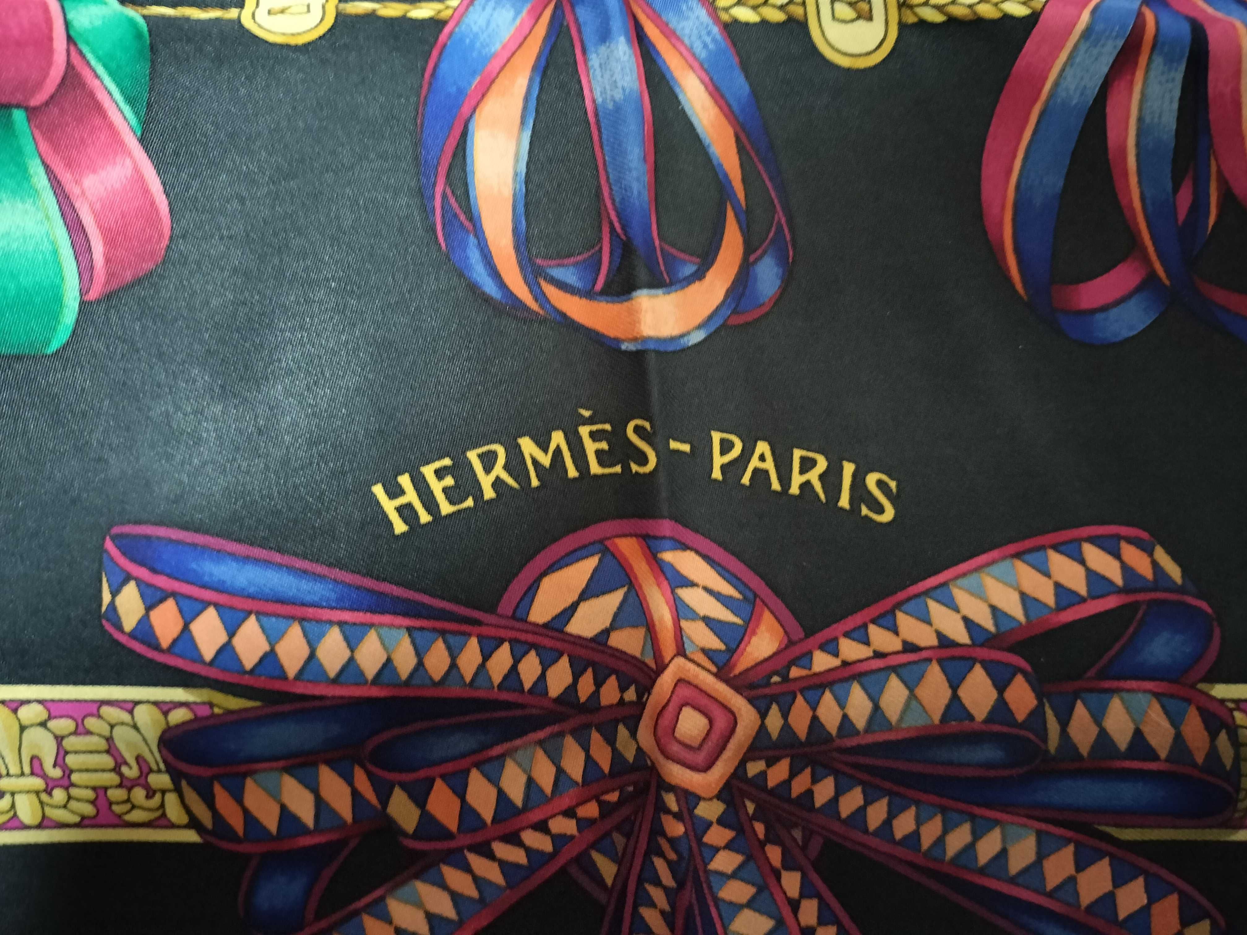 Hermes Les Rubans du Cheval Silk Scarf