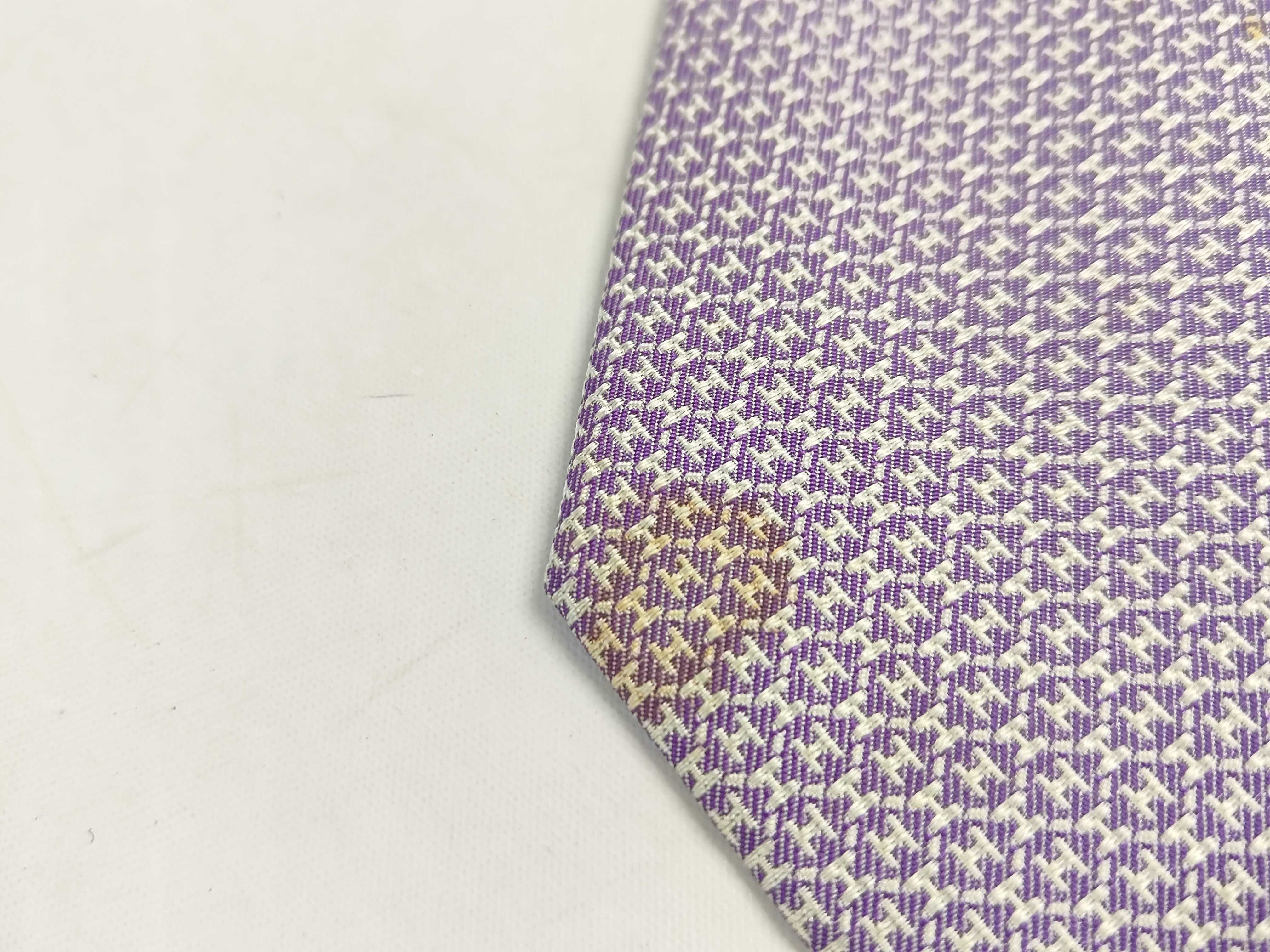 Three Hermes Silk Neckties