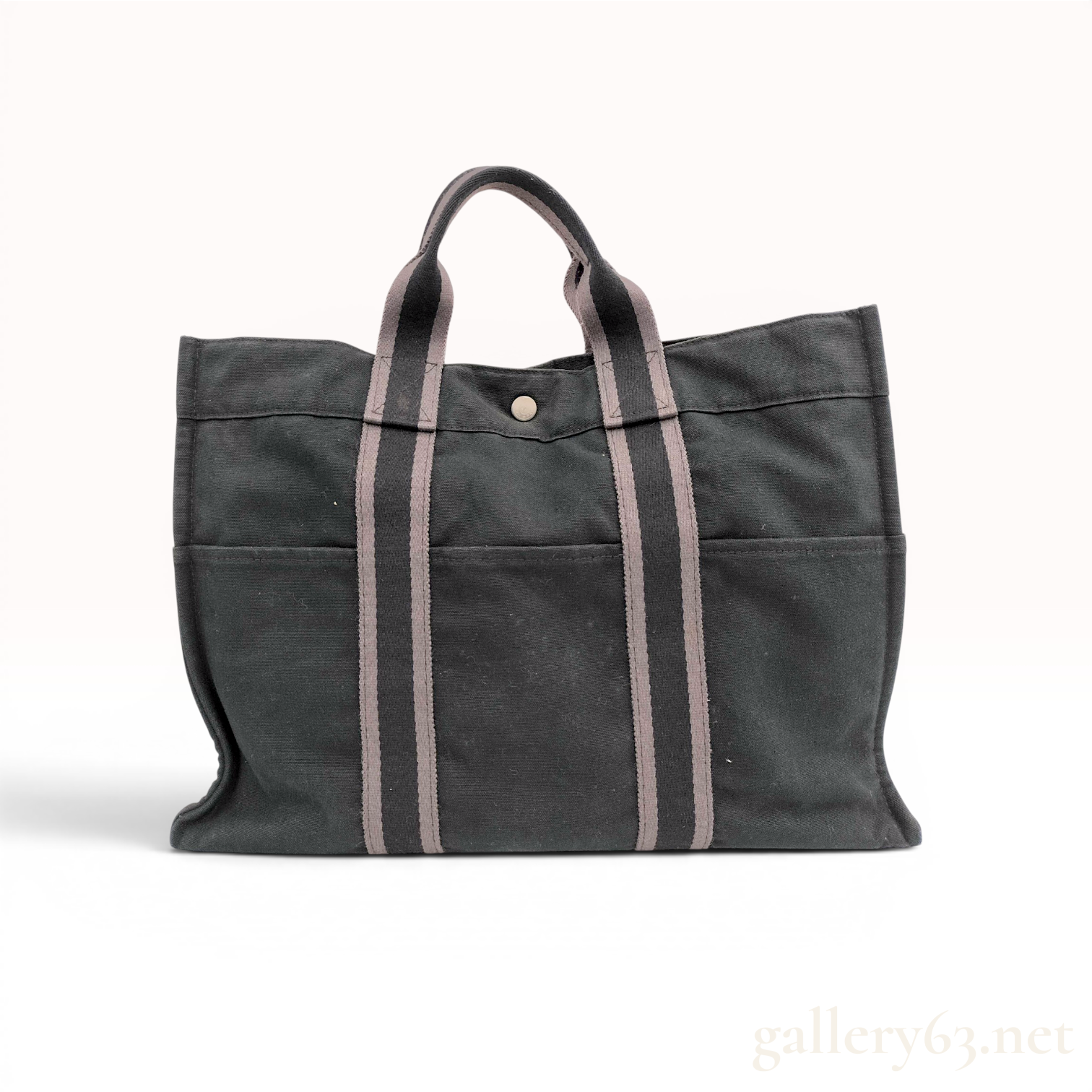 Hermes Fourre-tout GM Canvas Tote Bag