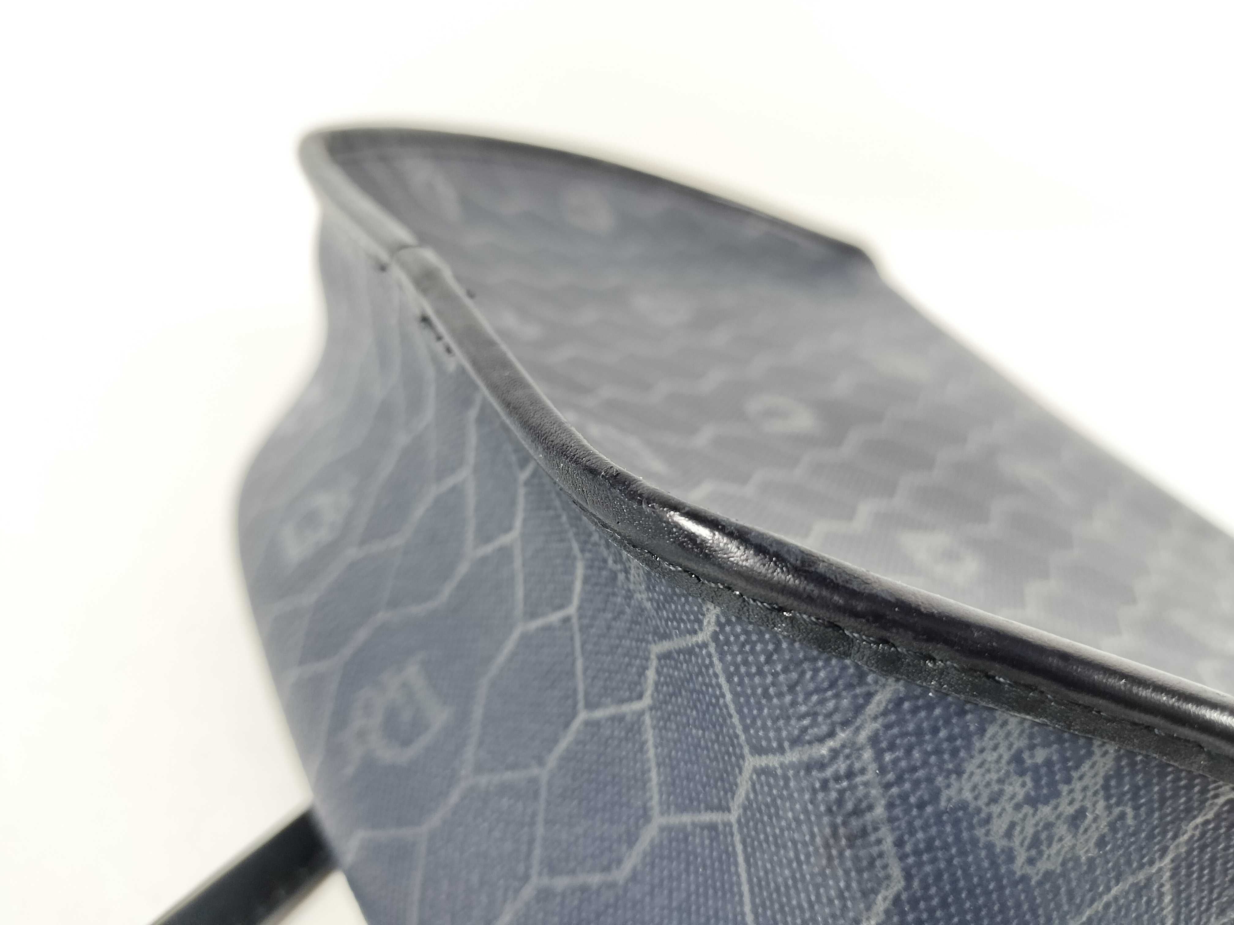 Christian Dior Honeycomb Monogram Coated Canvas Crossbody Bag