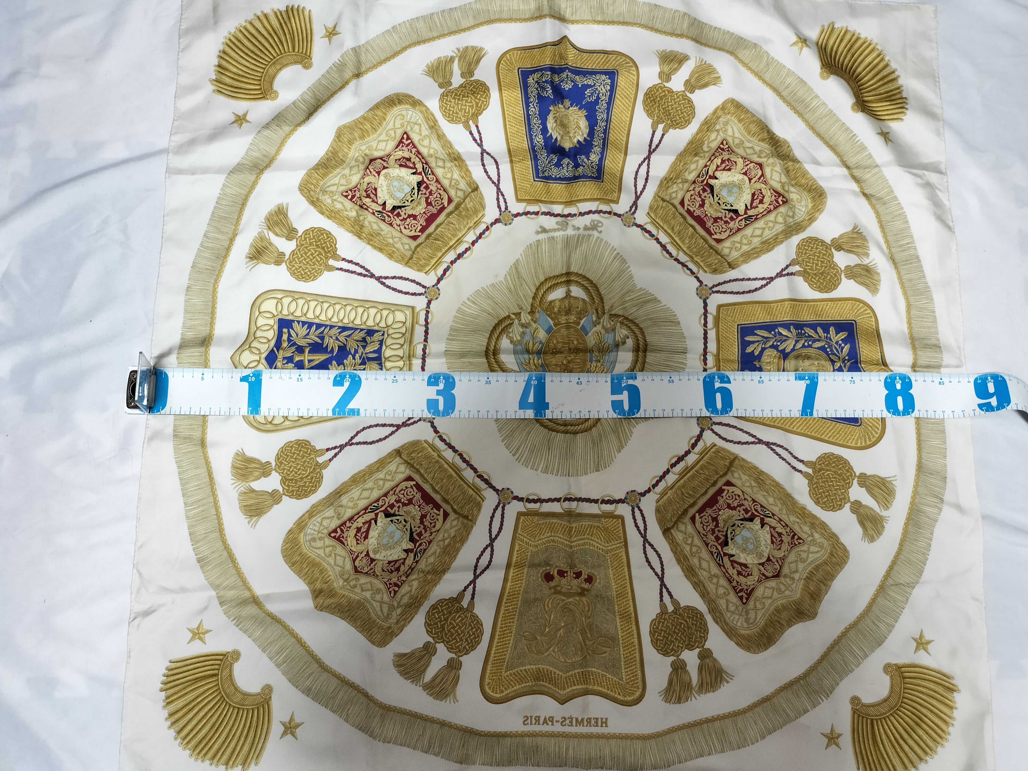 Hermes Poste et Cavalerie Silk Scarf