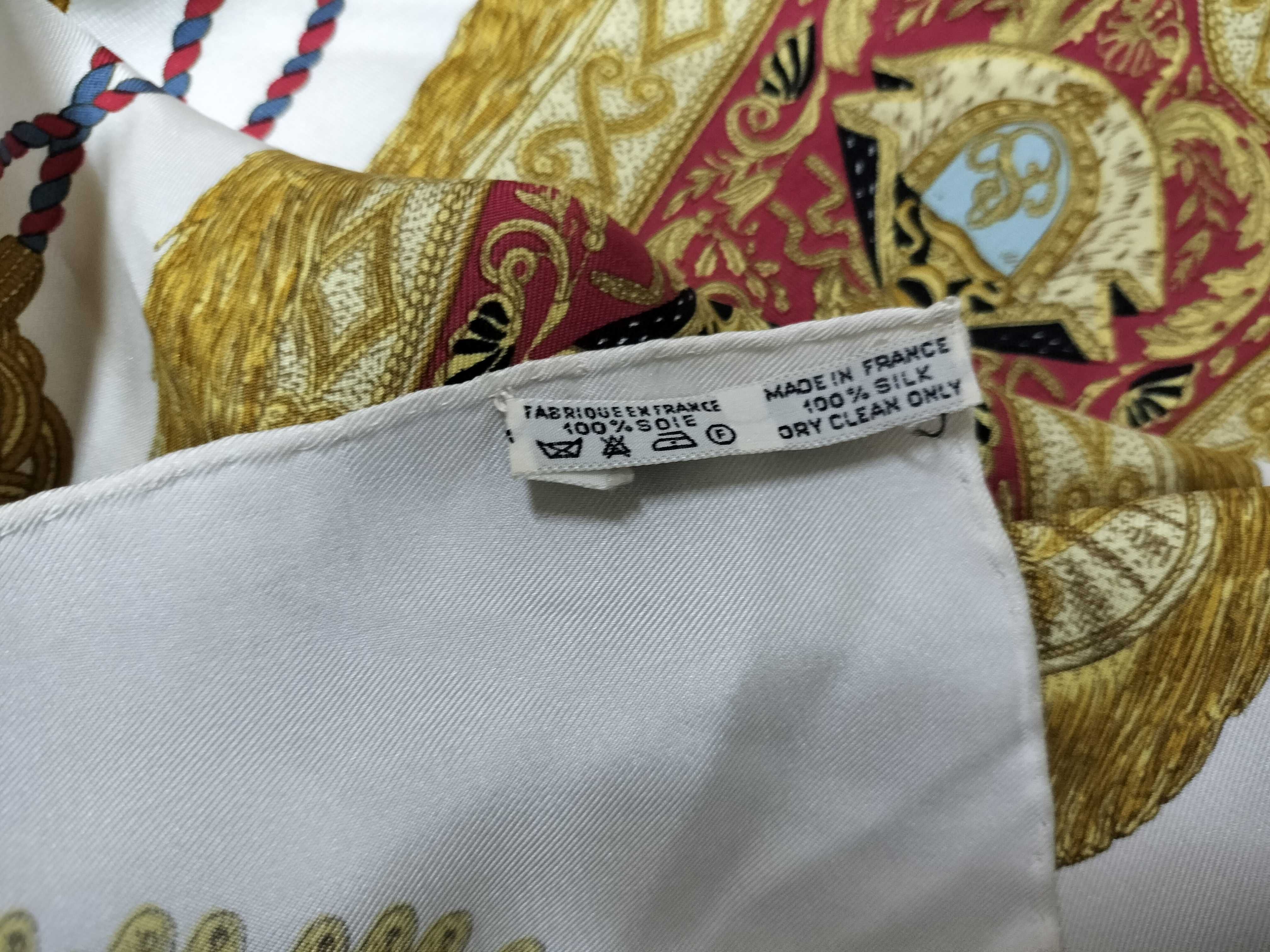 Hermes Poste et Cavalerie Silk Scarf