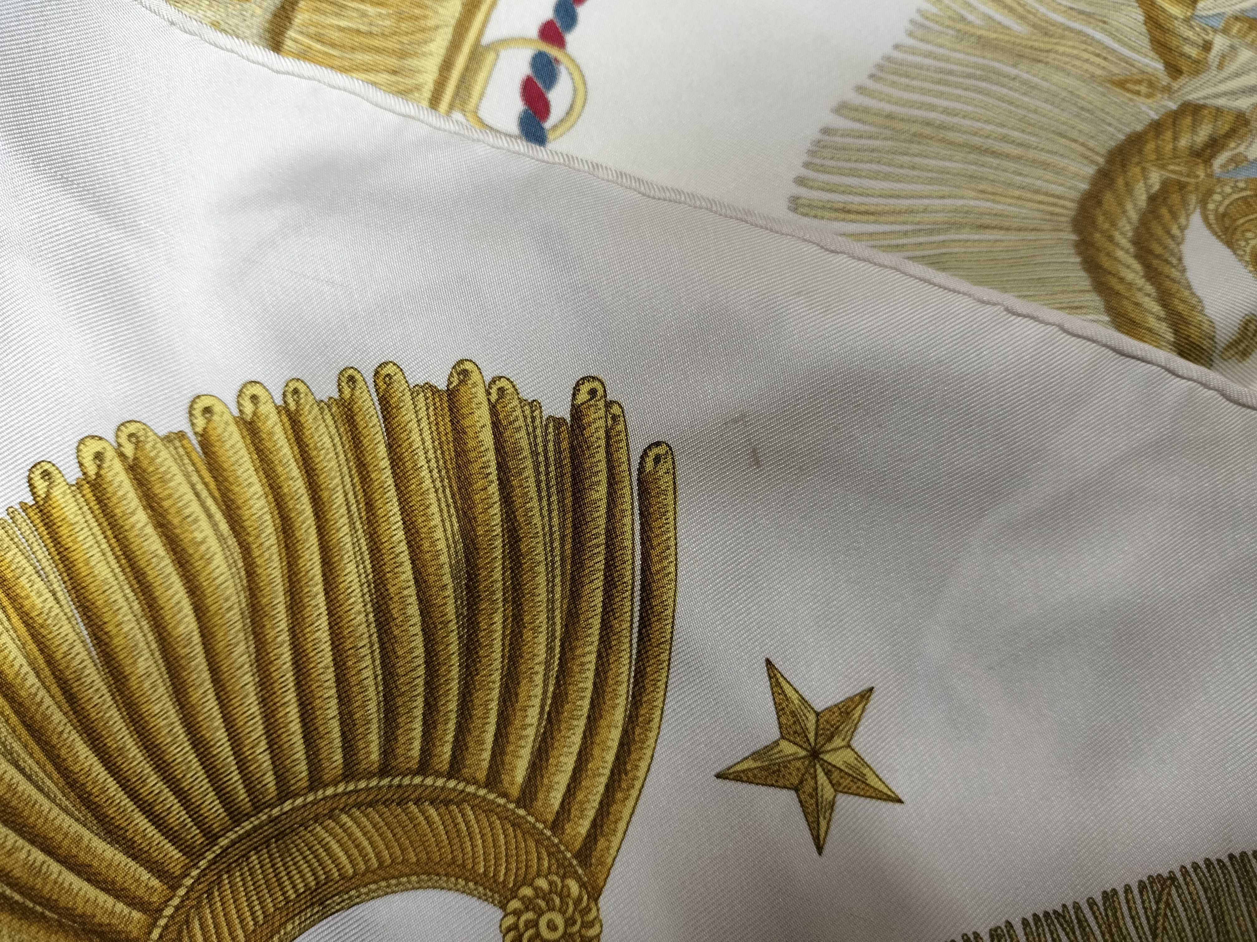 Hermes Poste et Cavalerie Silk Scarf