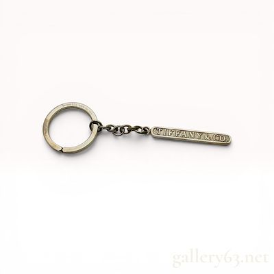 Tiffany & Co. Sterling Silver Bar Keychain. Tiffany & Co. sterling silver keychain featuring a 