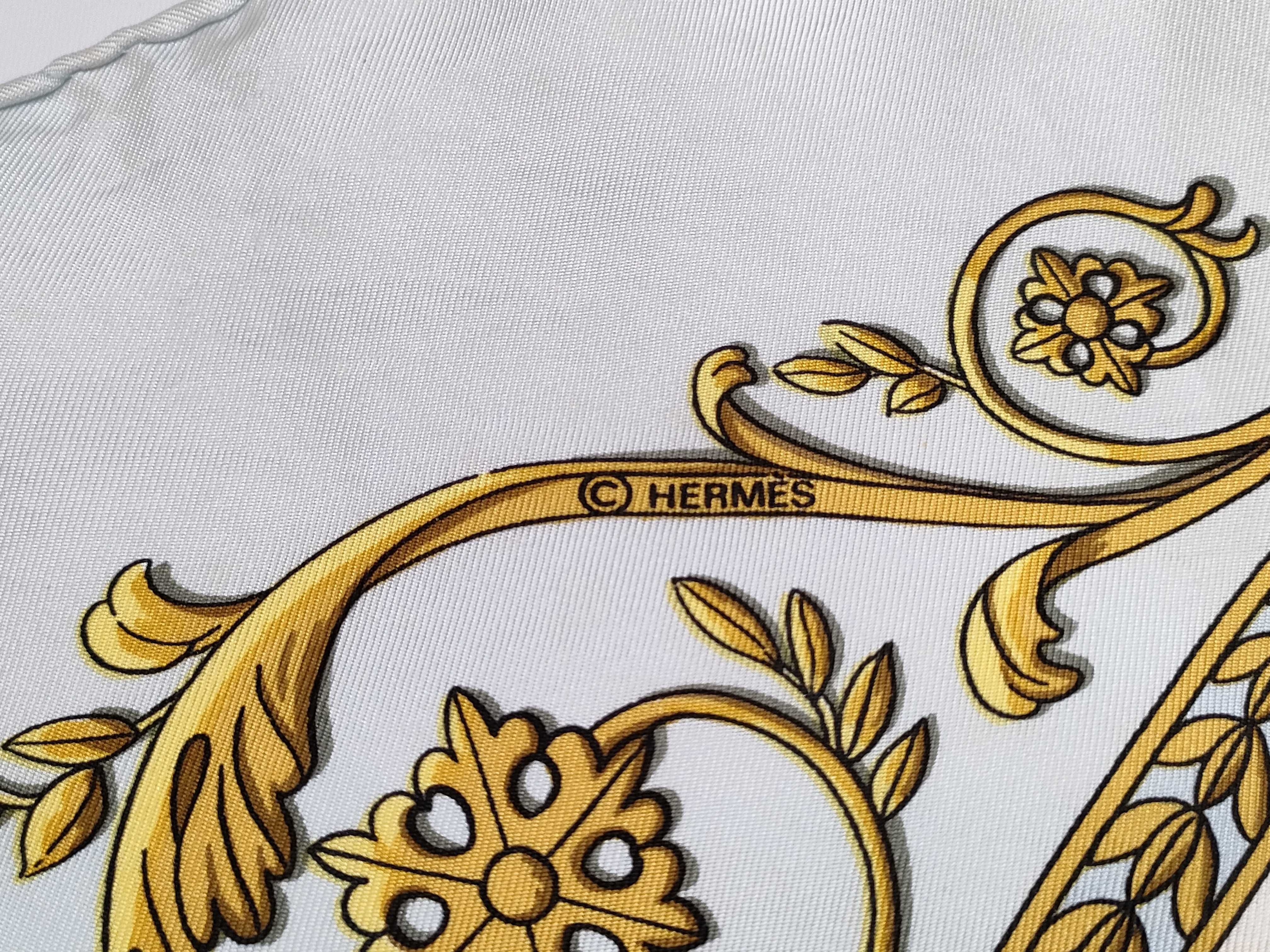 Hermes La Promenade de Longchamps Silk Scarf by Philippe Ledoux