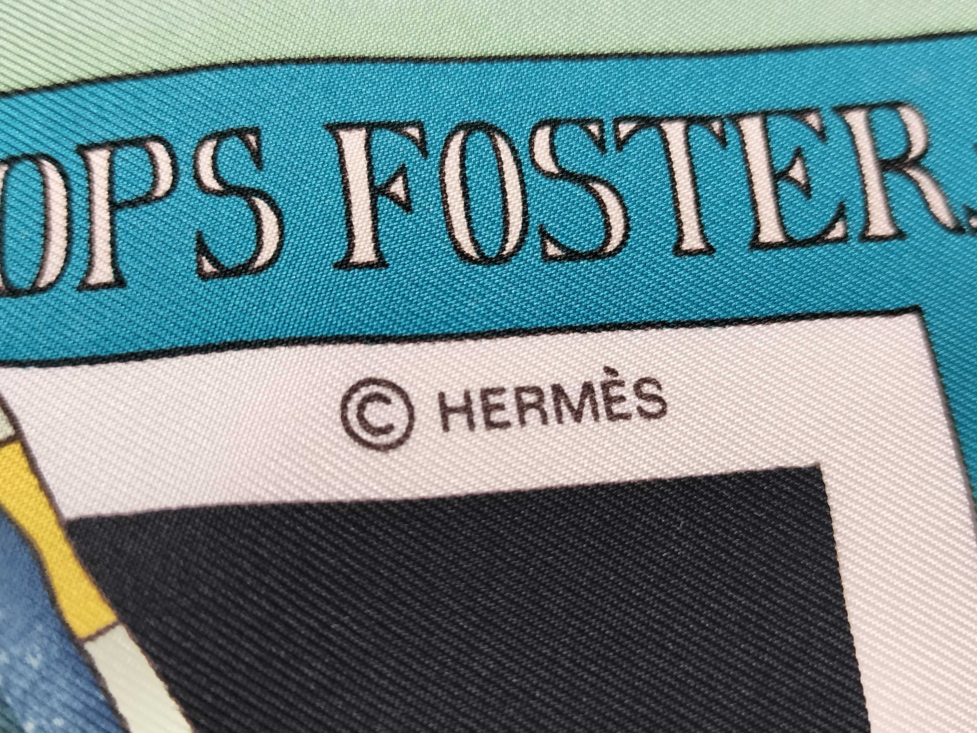 Hermes The Original New Orleans Creole Jazz Silk Scarf by Loic Dubigeon