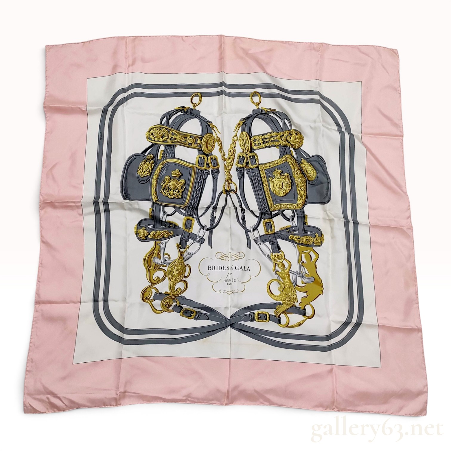 Hermes Brides de Gala Silk Carre 90 Scarf
