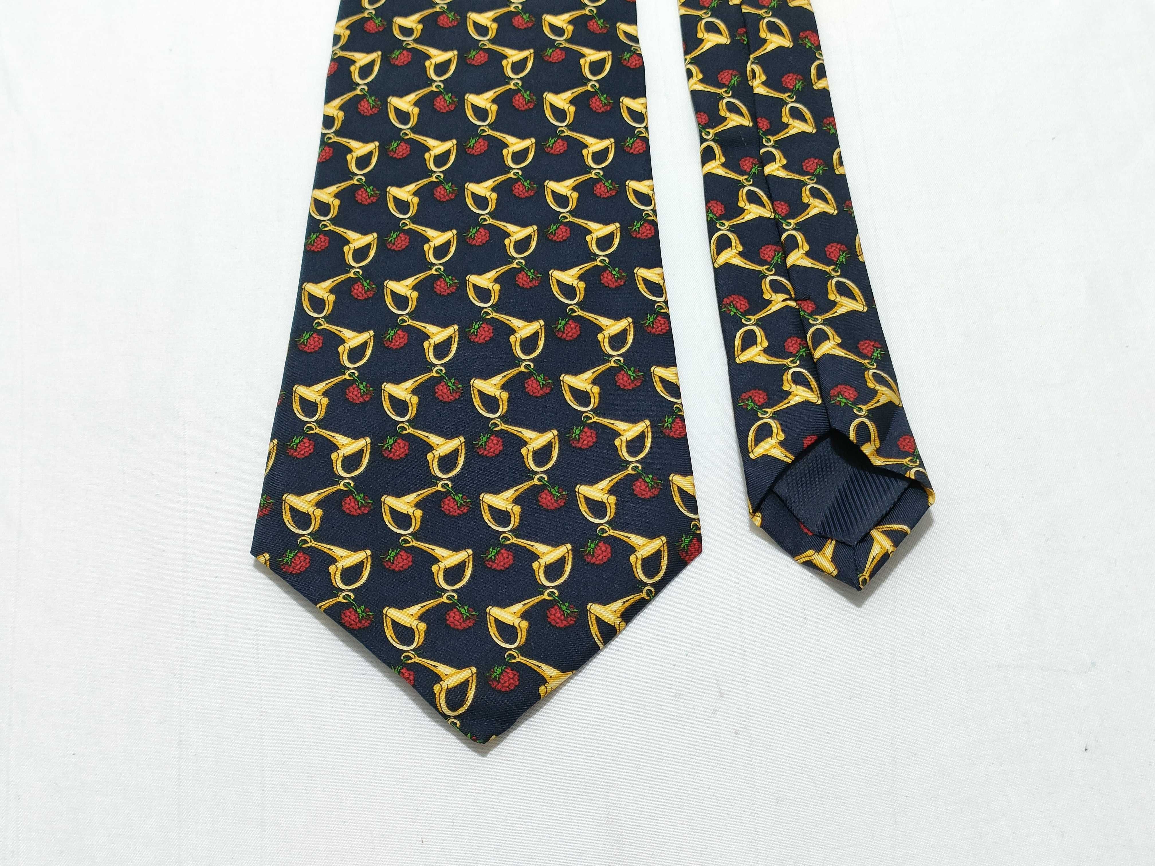 Two Designer Silk Neckties, Celine and Fendi
