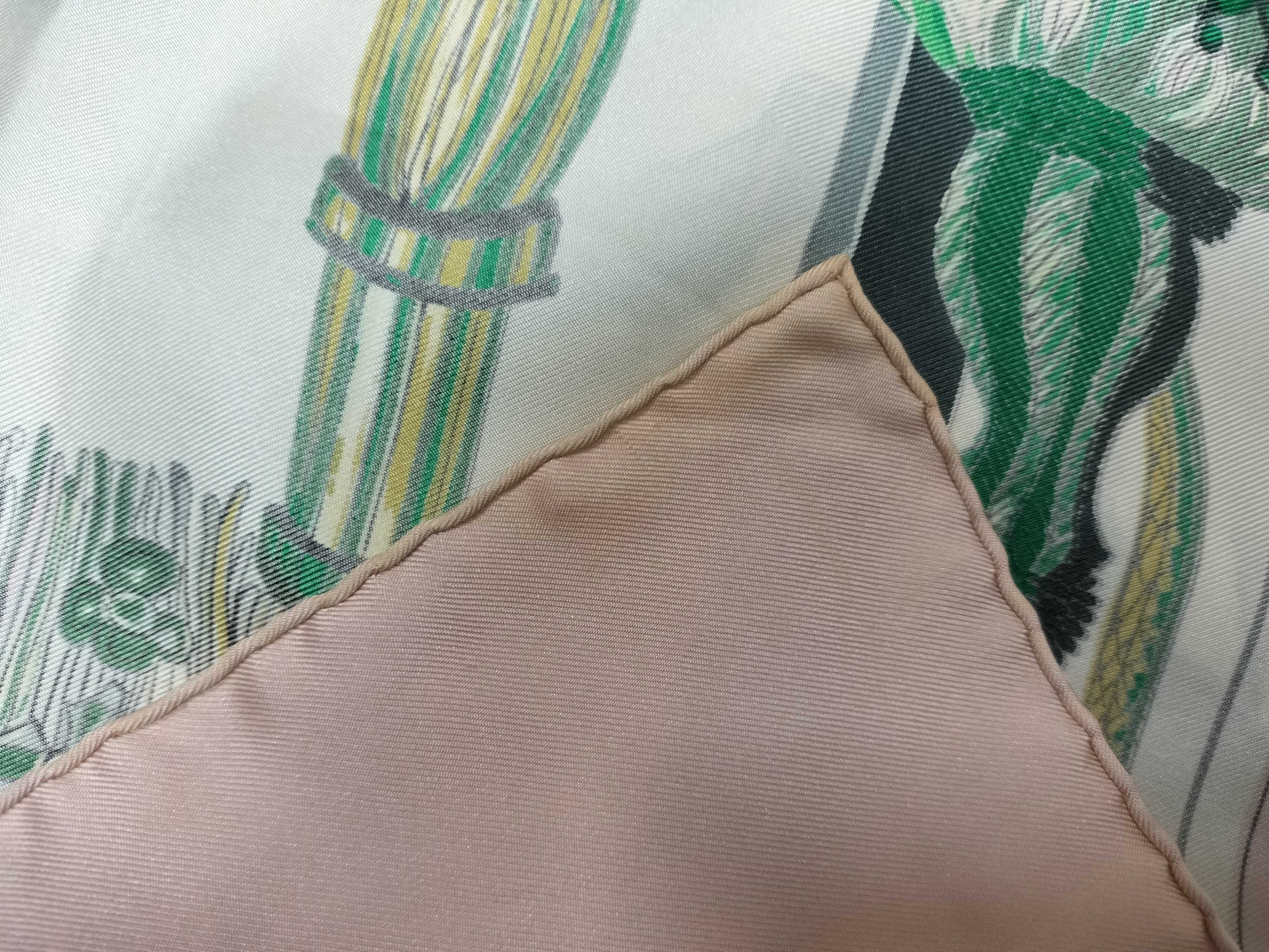 Hermes Passementerie Silk Scarf