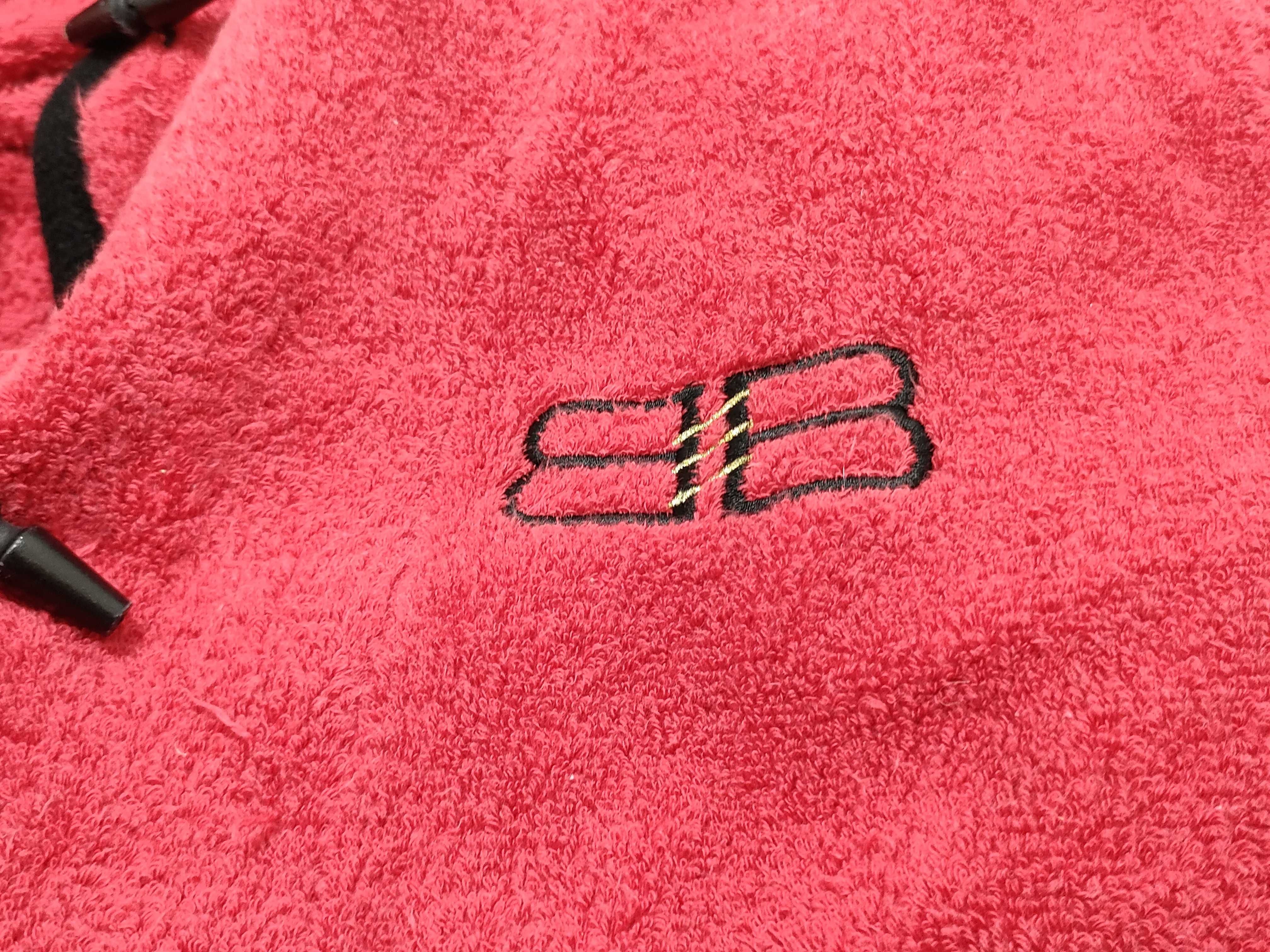 Vintage Balenciaga Decoration Fuchsia Pink Cotton Terry Cloth Mandarin Jacket