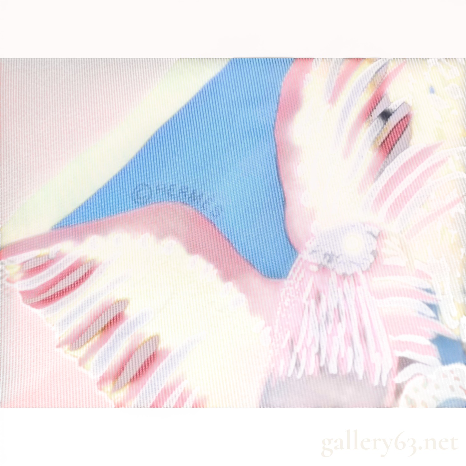 Hermes Nuba Mountain Silk Scarf by Sefedin Ibrahim Alamin