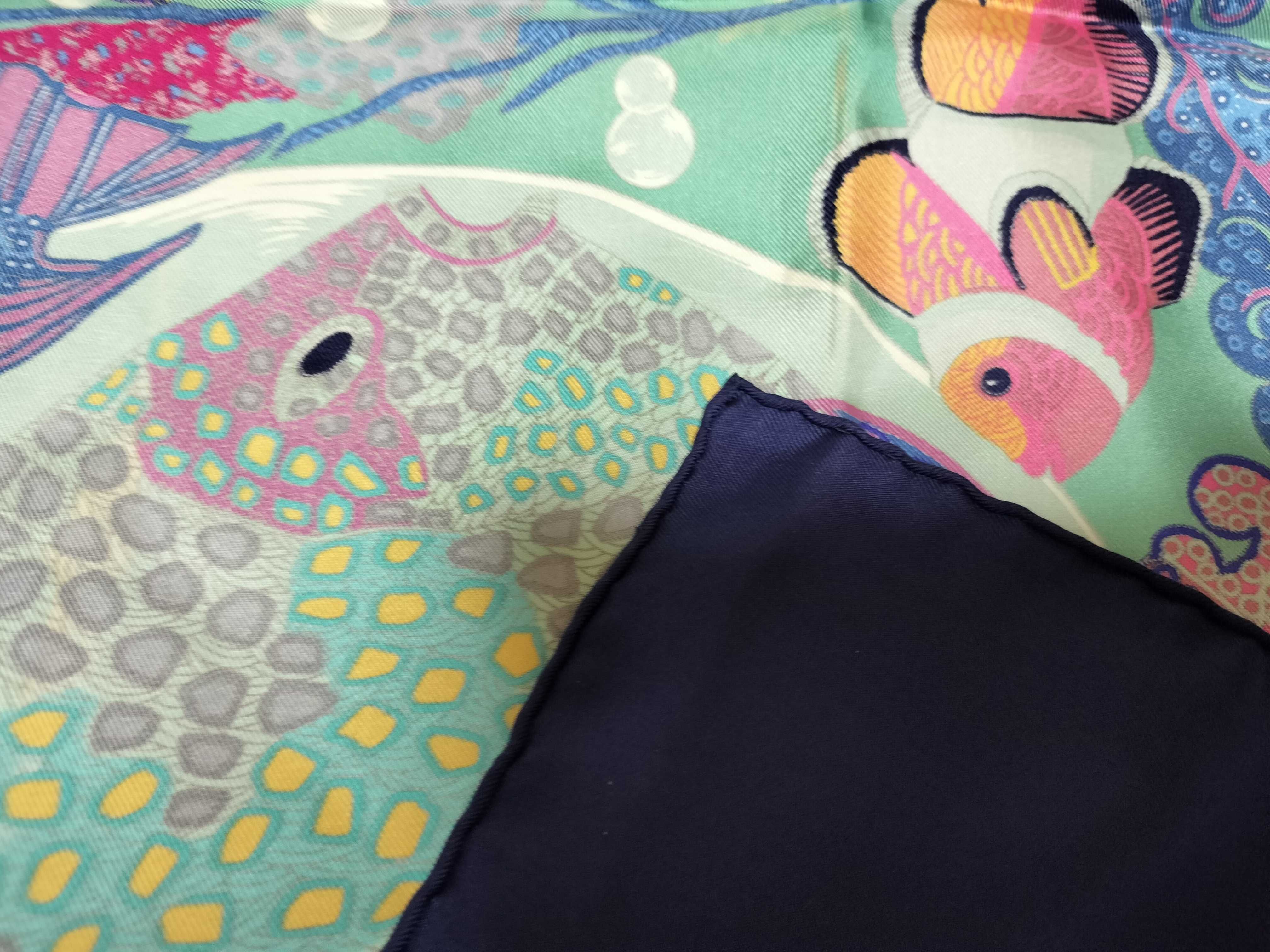 Hermes Grands Fonds Silk Twill Scarf by Annie Faivre